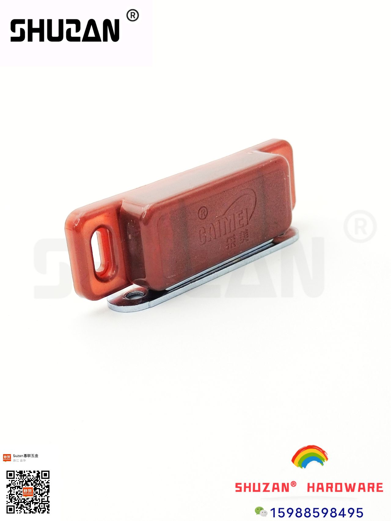 Shuzan magnetic clips, magnetic stickers and magnetic strips are sturdy and durable, with a variety of styles available for export Specification image