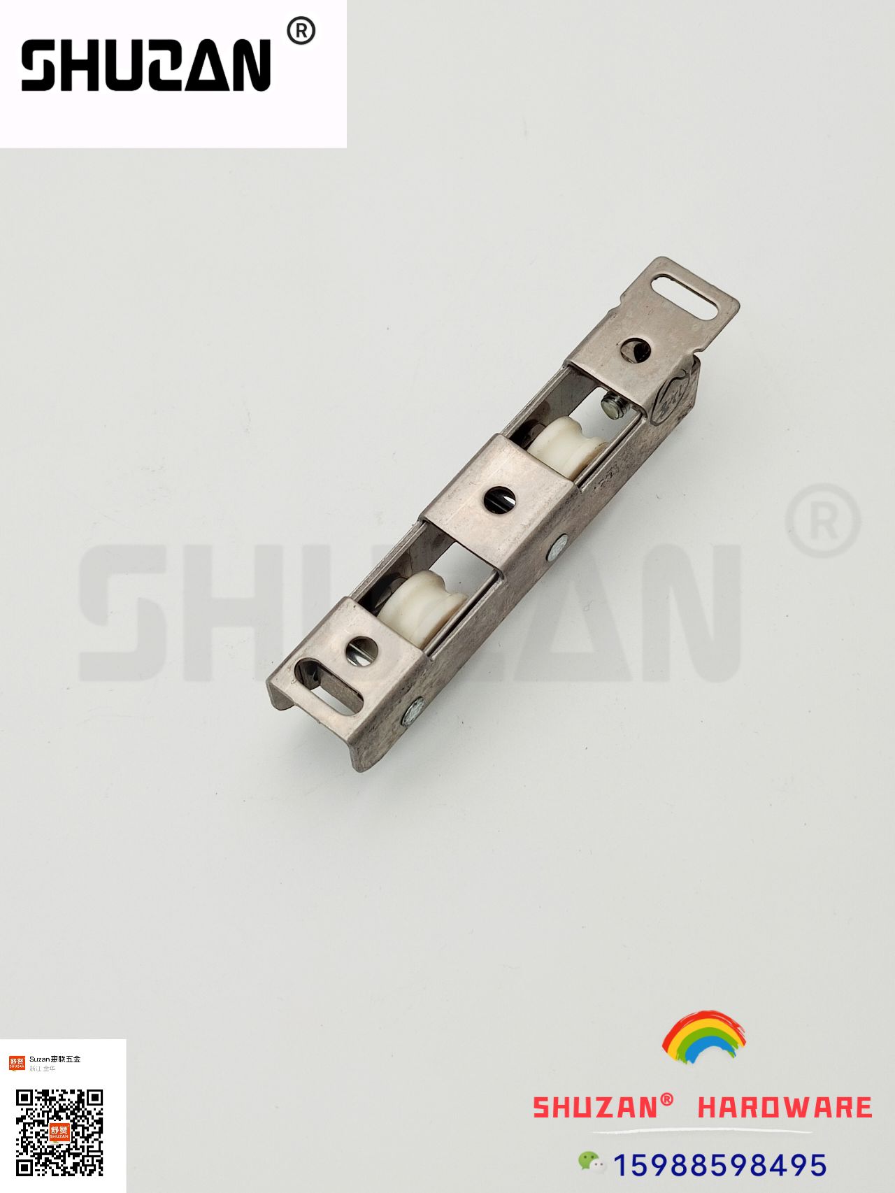 The hardware sliding wheels and Shuzan wheels are sturdy and durable. The sliding door wheels, glass doors and cabinet doors are all suitable for Shuzan Item Picture