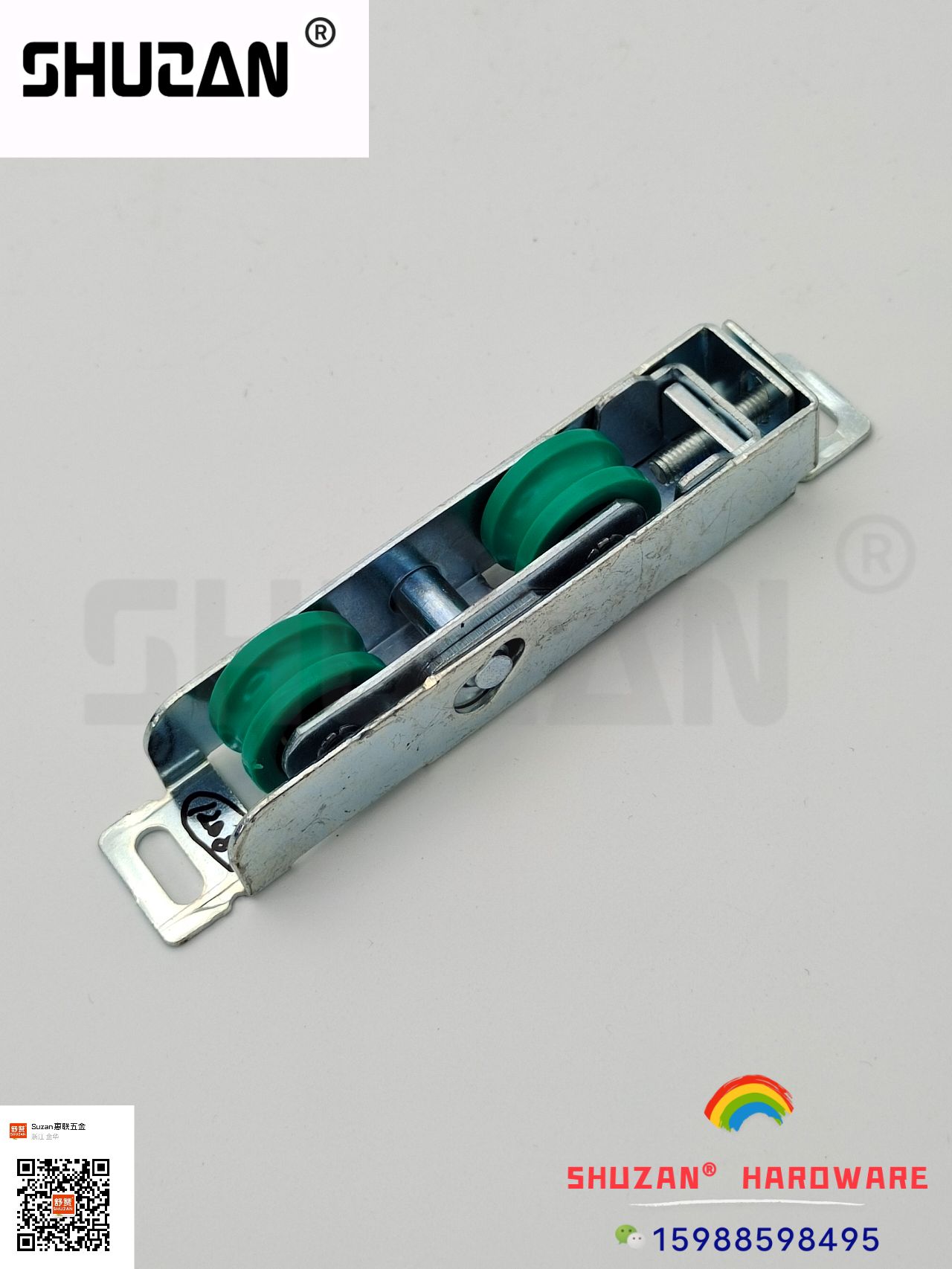 The hardware Shuzan wheels and Shuzan sliding wheels are sturdy and durable. The sliding door wheels are suitable for glass doors and cabinet doors