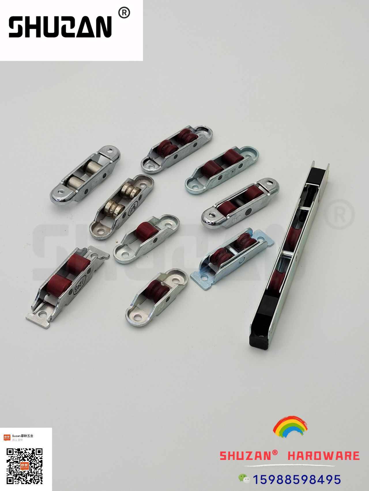 The Shuzan sliding wheels are sturdy and durable. The sliding wheels for sliding doors, glass doors and cabinet doors are all suitable for Shuzan Application Scenario