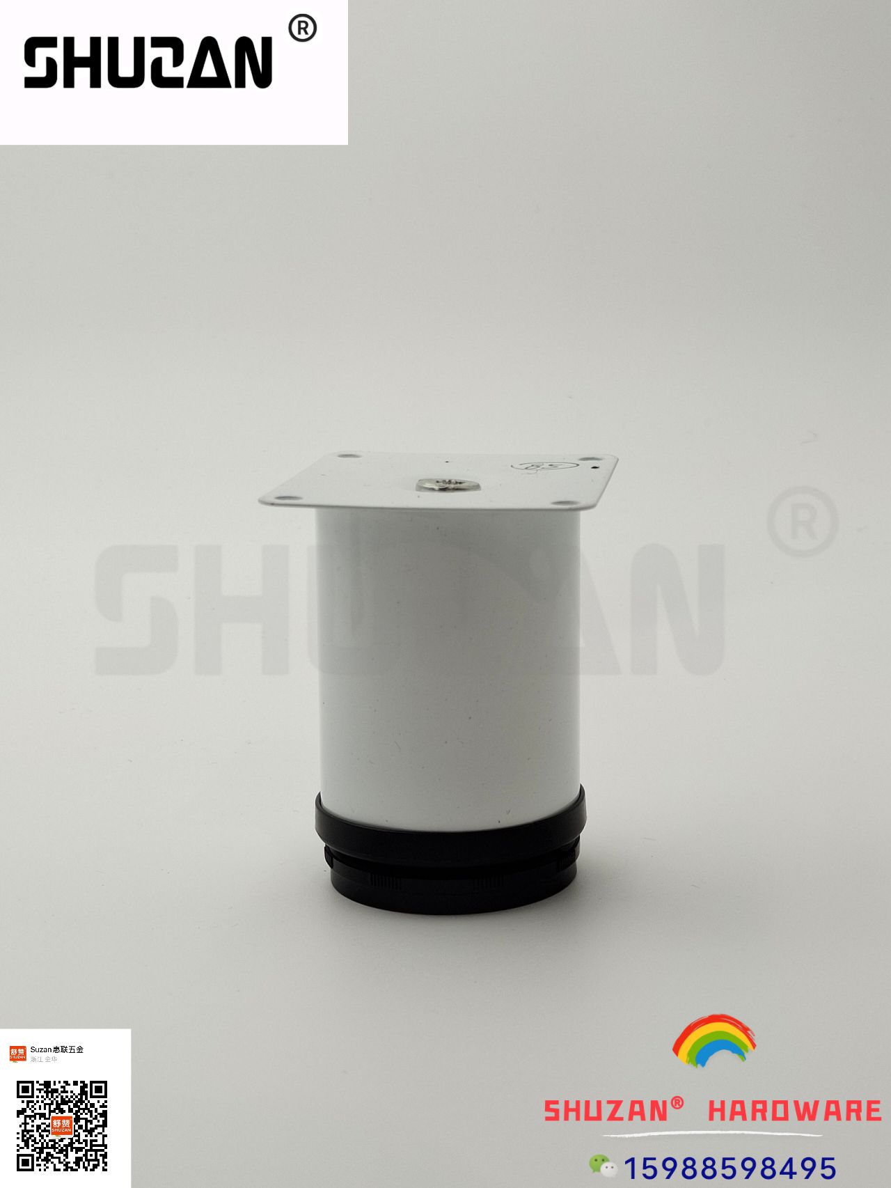  现代风家具支腿家具支撑柜脚 款式众多 欧式轻奢家具柜脚 支撑腿 加厚圆形柜脚 烤漆工艺