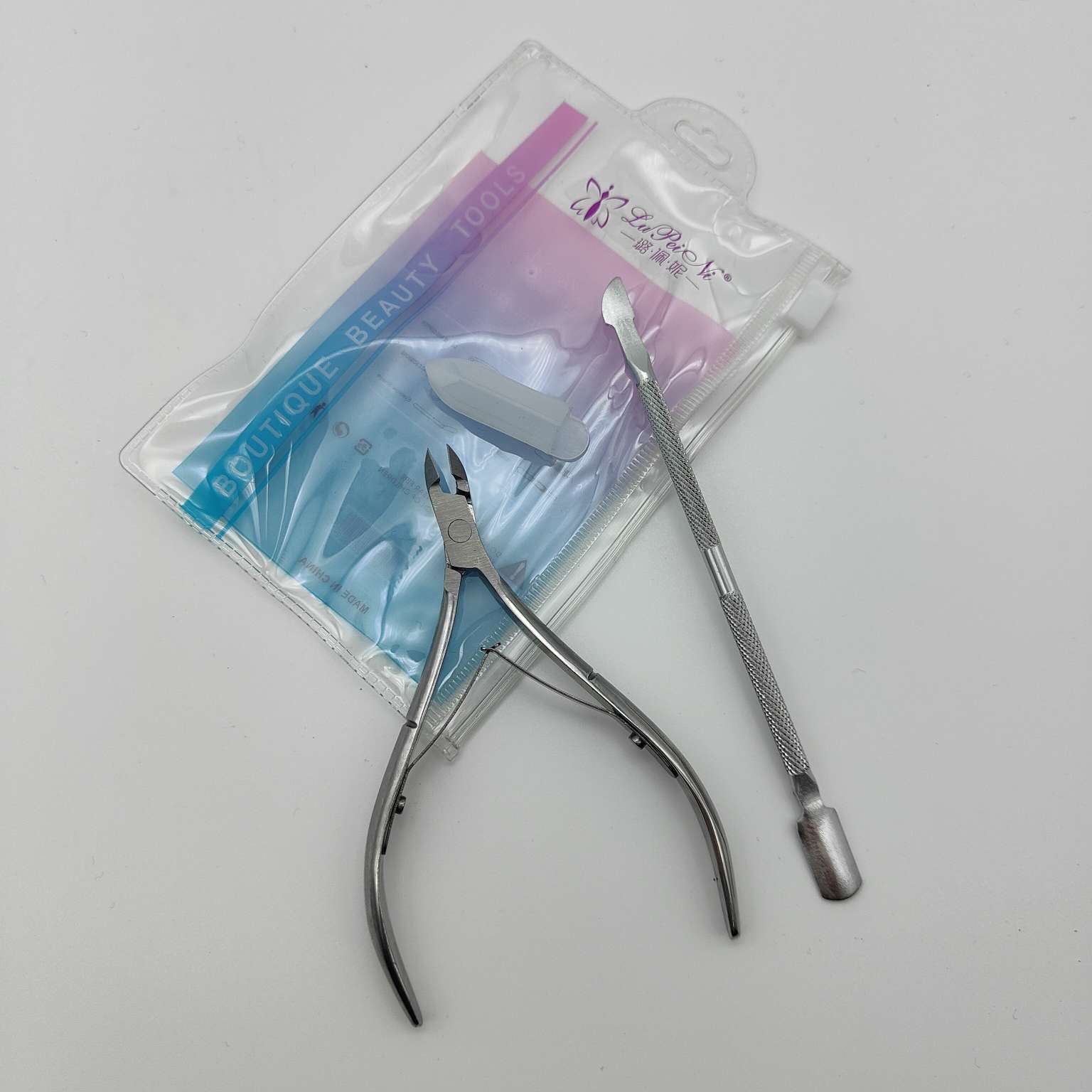 AMN-PC030#2件套装美甲工具指甲挑去死皮剪26414仙得丽化妆工具详情图7