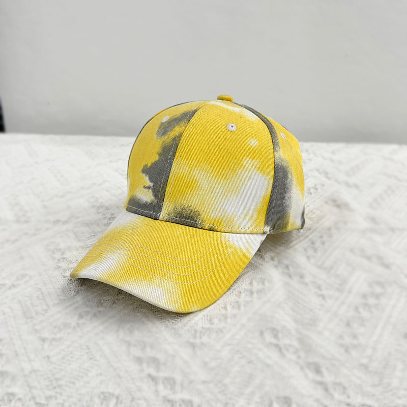 Other colorful tie-dyed gradient baseball caps, baseball caps, spring and summer sunshade fashion trends, adult caps, outdoor sun hats, big brand recommendations Application Scenario