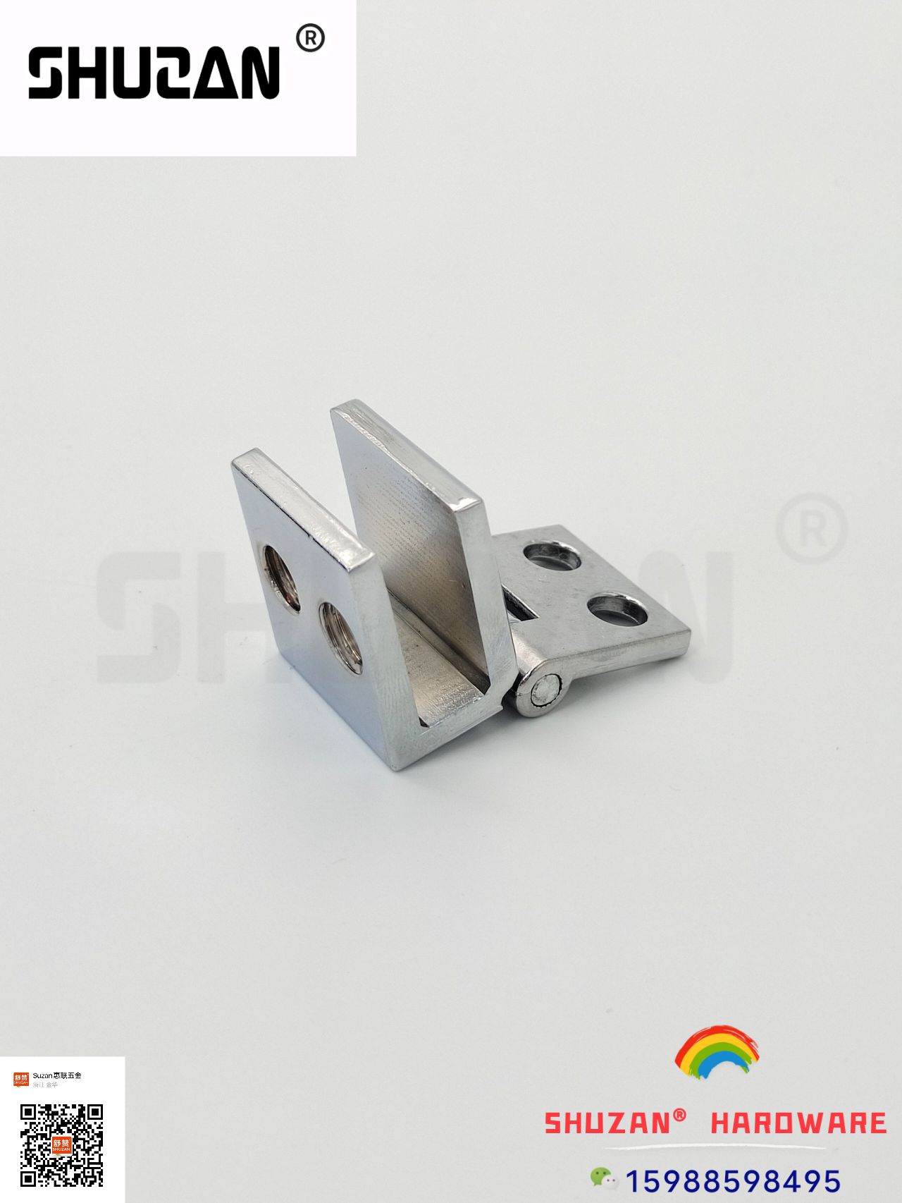 舒赞玻璃夹  外贸专供 大小规格 坚固耐用 玻璃门玻璃通用