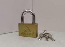 金色原子锁，品牌ANRUIT,原子钥匙，铁锁体，40mm.50mm。60mm.70mm