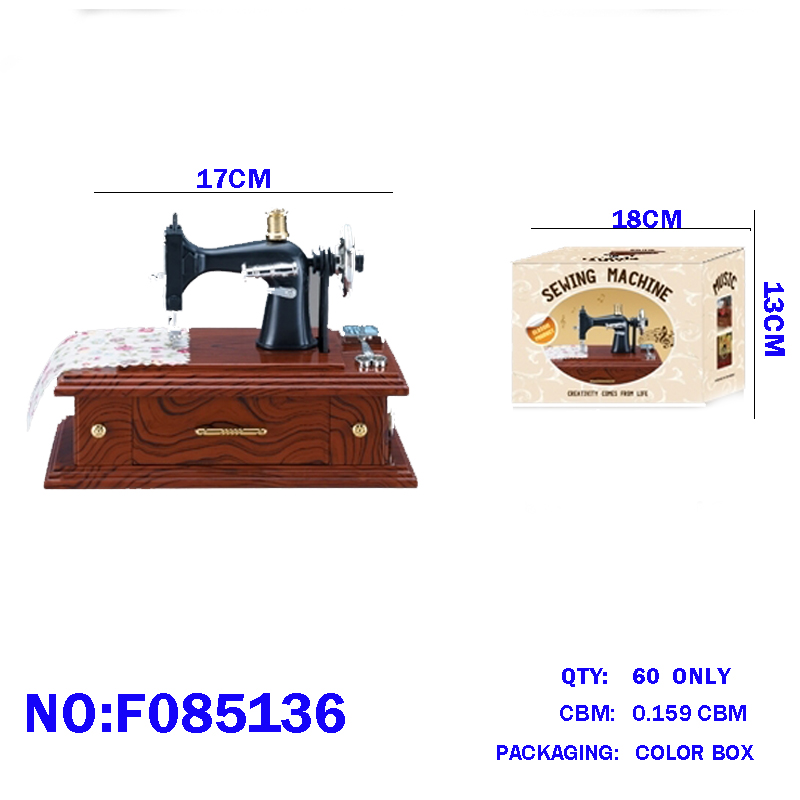 工厂外贸批发/义乌批发玩具/乐器 八音盒细节图