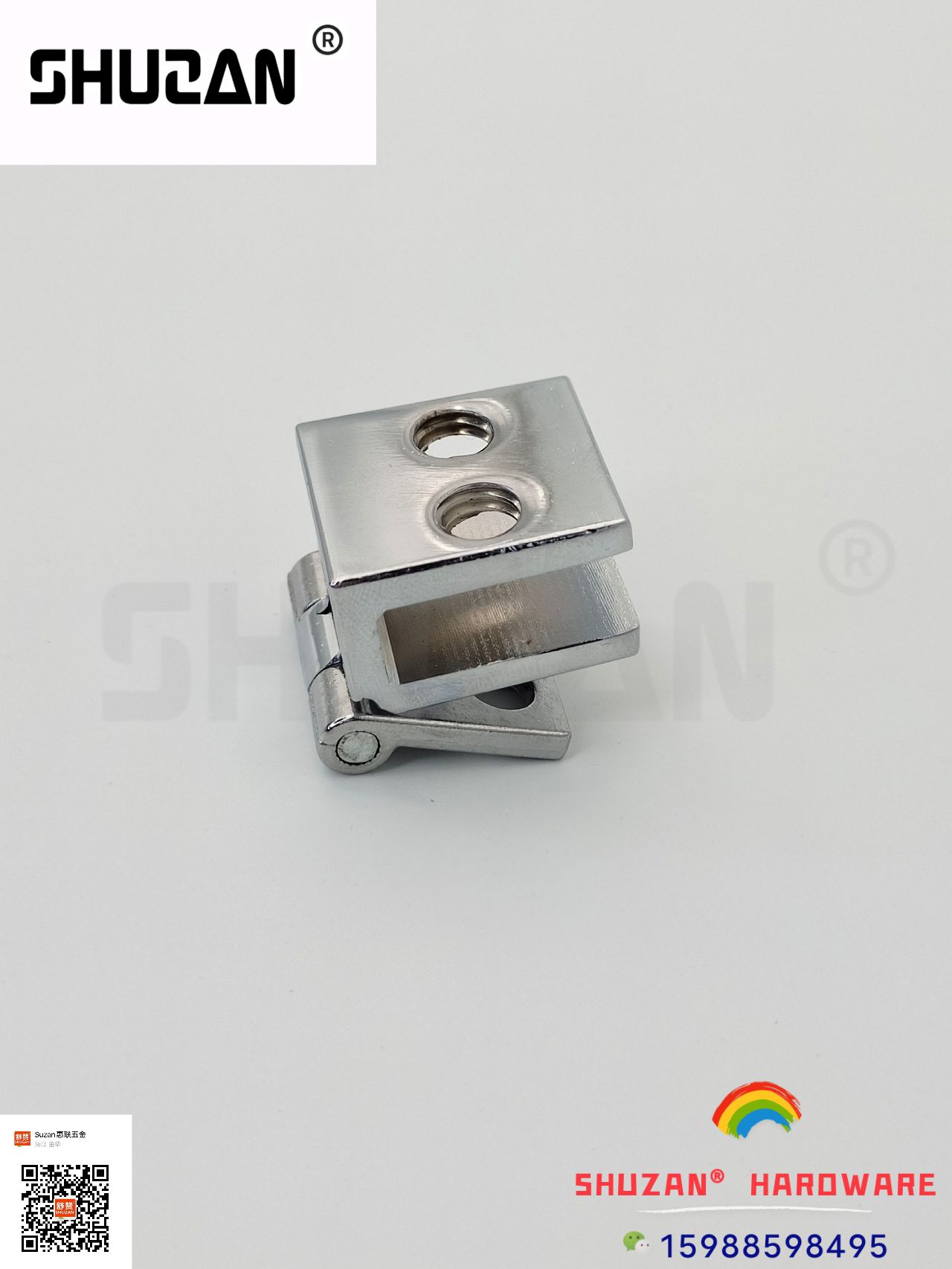 舒赞/玻璃夹白底实物图