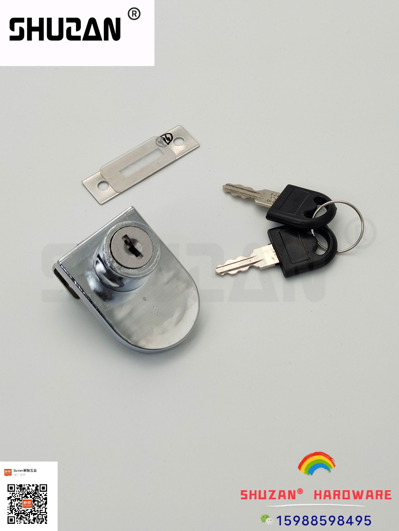 Shuzan hardware drawer locks are sturdy and durable. Sizes and specifications are exclusively supplied for export. Shuzan drawer locks Item Picture