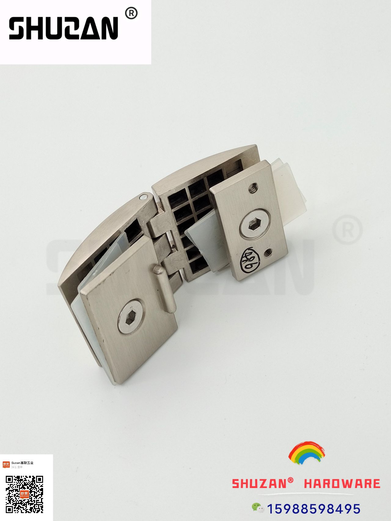 Shuzan glass hinge alloy is used to create multi-specification flexible opening and closing hardware hinges Application Scenario