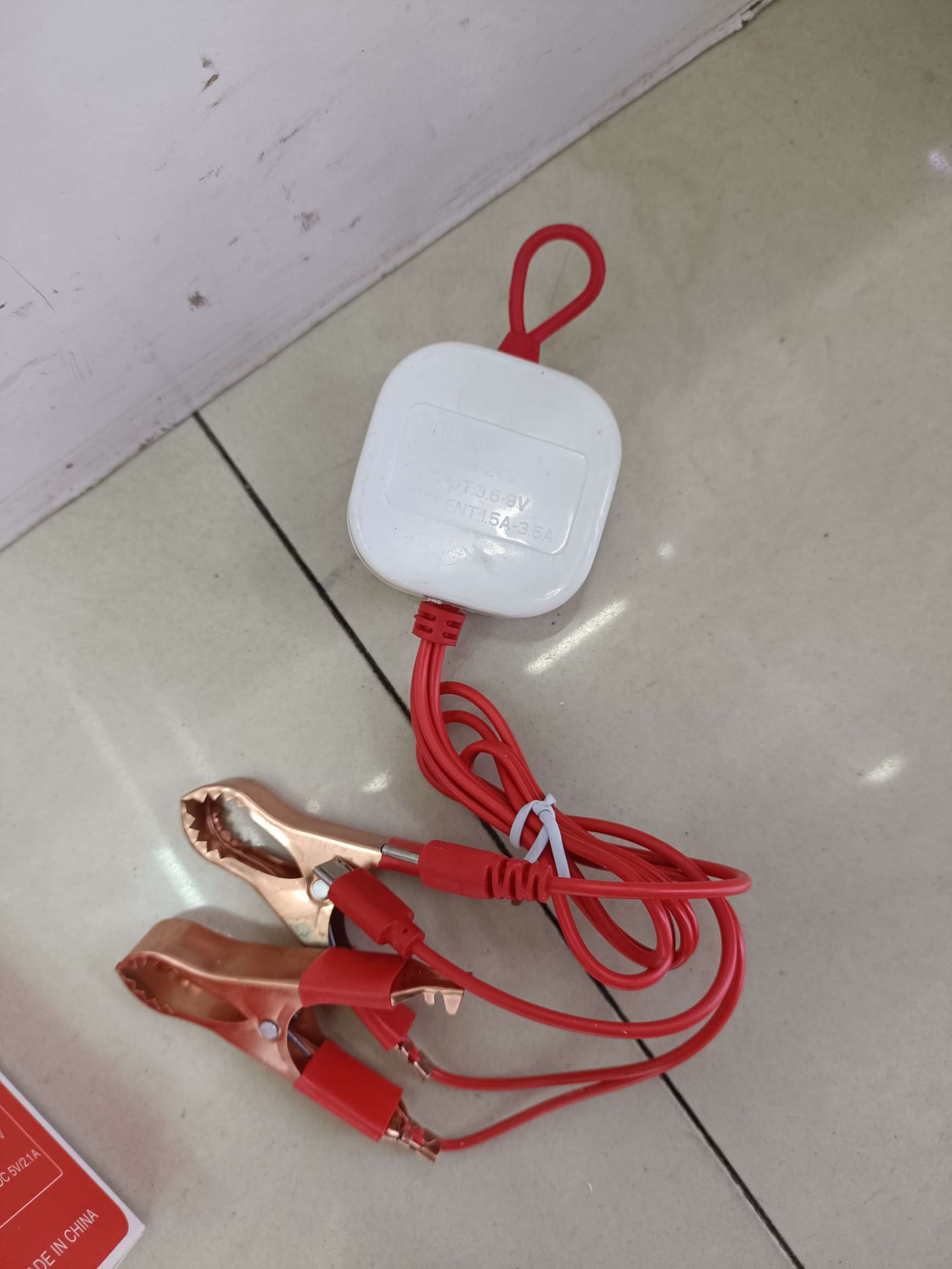 2USB side USB dual red clip charger detail image 7