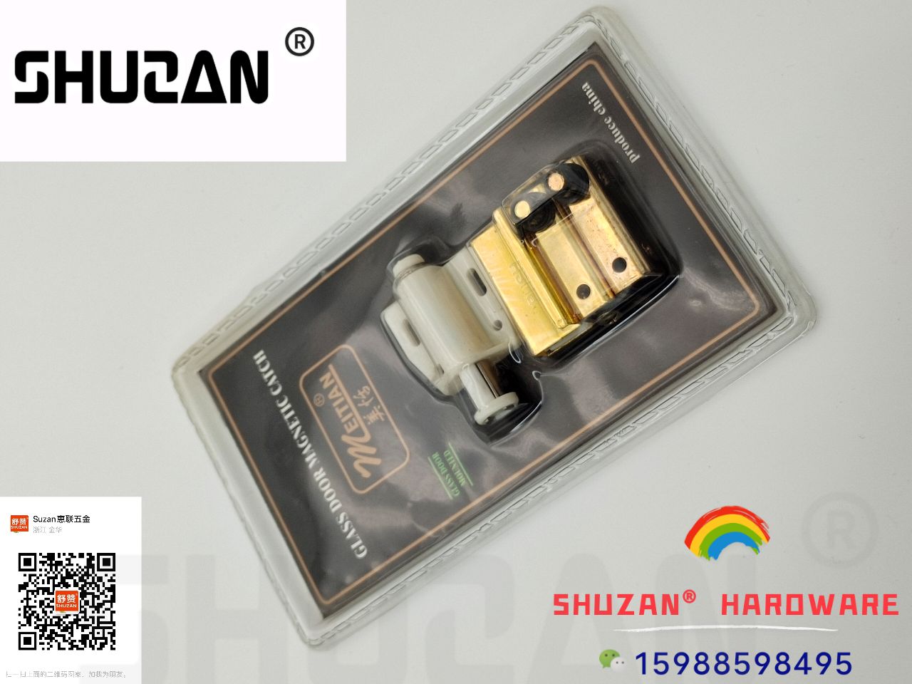 High-quality stainless steel floor door knockers, high-quality silent door stops, hardware accessories, strong magnetic door stops with packaging Application Scenario