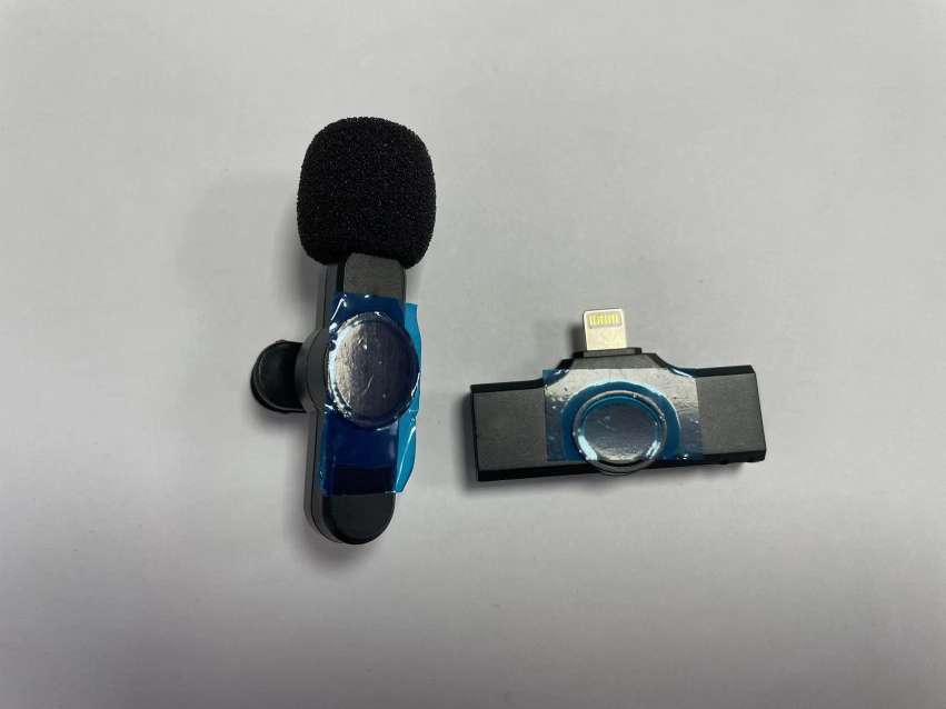 Lapel microphone, wireless microphone, live streaming equipment, wireless microphone, Bluetooth microphone details Picture
