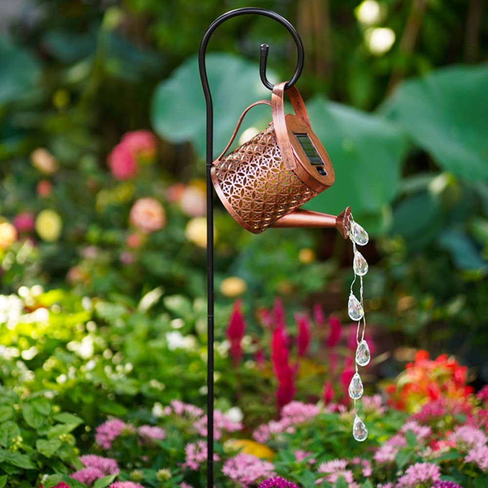 Attractive Osram Amazon Outdoor Courtyard Villa Decoration Solar Ambient Lighting Shadow Lights Water Bottle Lights Water Drop Lights LED Solar Lights 20130 Application Scenario