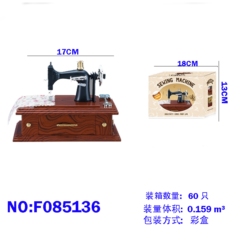 工厂外贸批发/义乌批发玩具/乐器 八音盒产品图