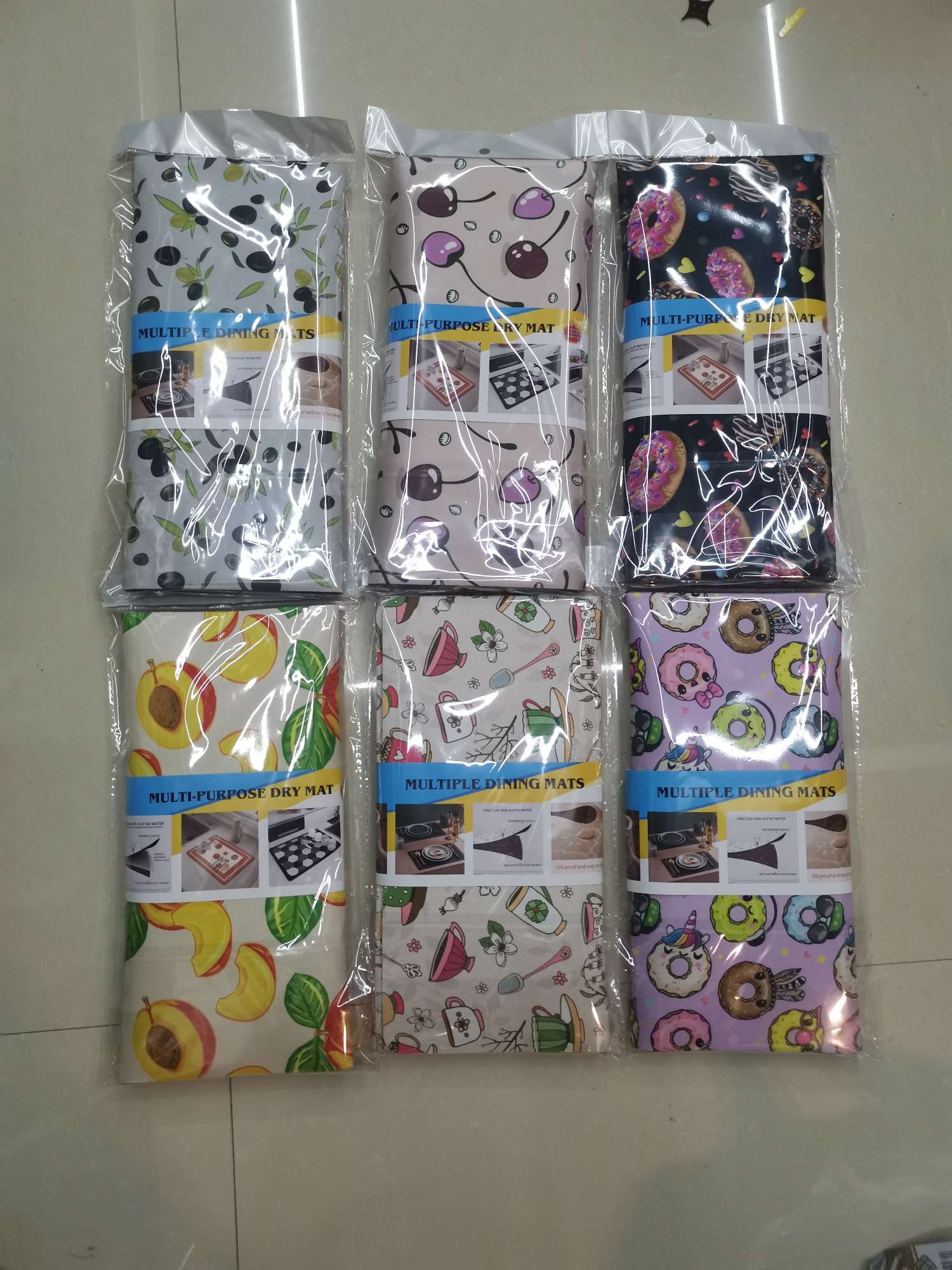 源头工厂直销：厨房多功能隔热餐垫尺寸30*40餐桌垫 隔热餐垫详情图3