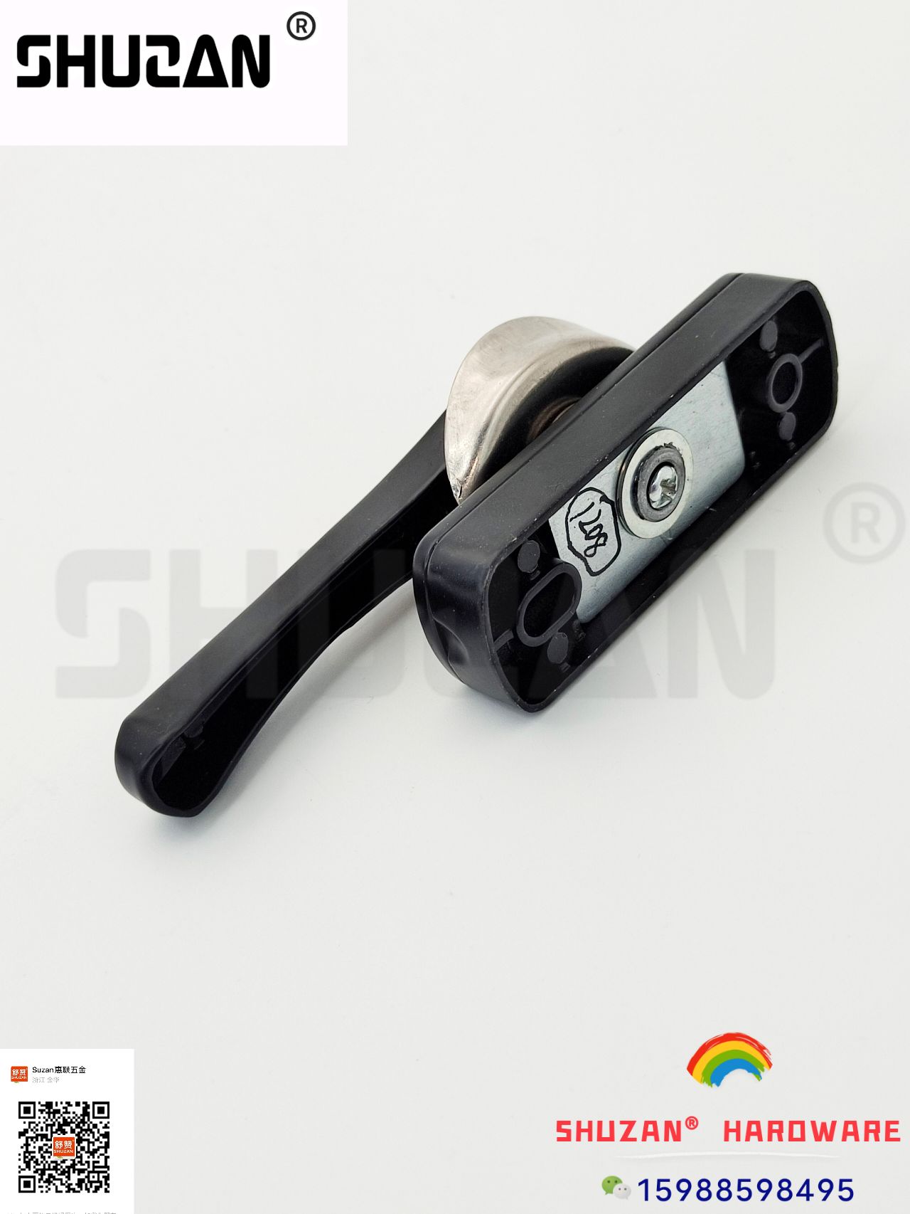 قفل الأبواب والنوافذ: عملية الدهان المشبك للأقفال النافذة النافذة البلاستيكية Specification image