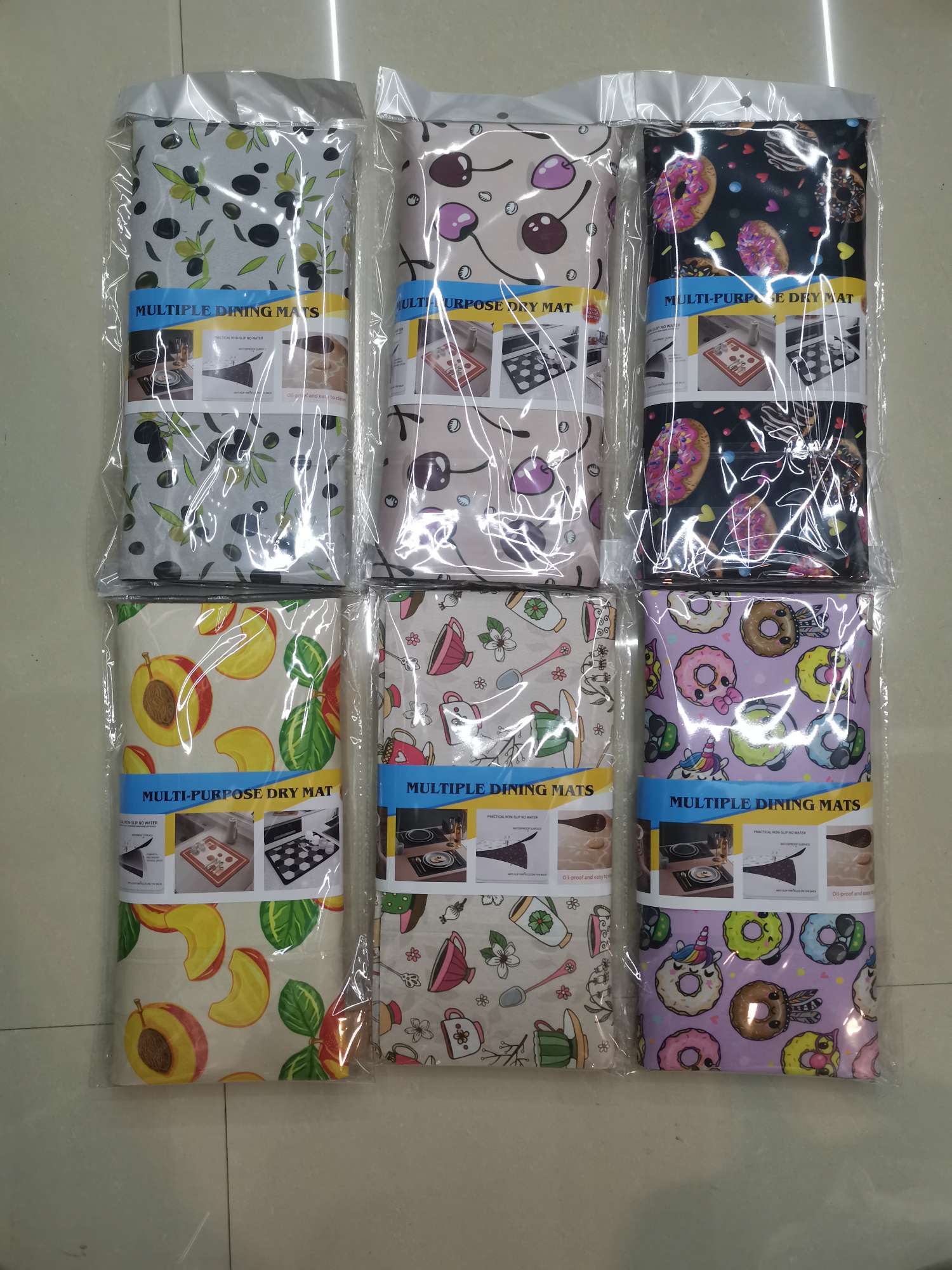 餐垫、杯垫实物图