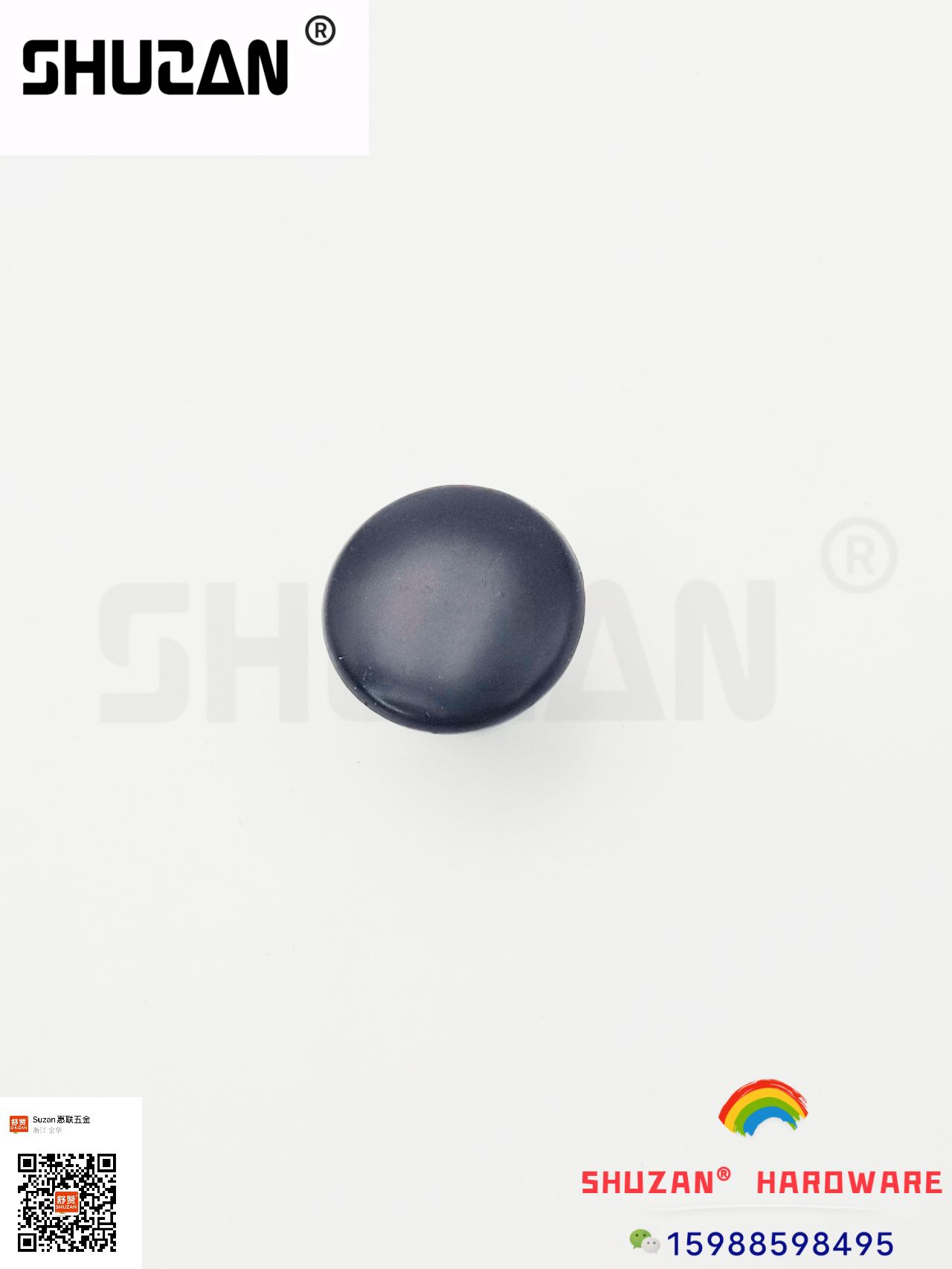 Shuzan Black handle, black style, smooth to the touch, sturdy and durable, high-quality handle Specification image