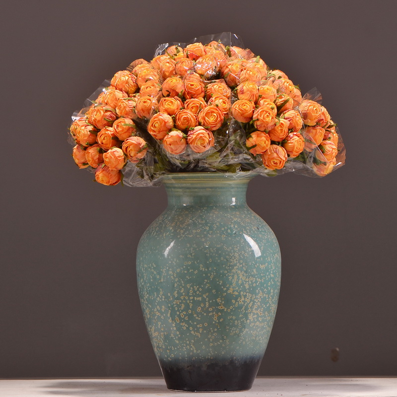 Dongli retro artificial rose bud bouquets, original factory goods, artificial flowers wholesale, home furnishing mall, wedding decoration artificial flowers Application Scenario