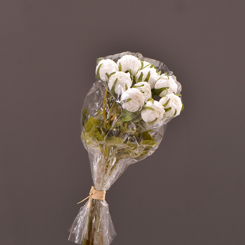 Dongli retro artificial rose bud bouquets, original factory goods, artificial flowers wholesale, home furnishing mall, wedding decoration artificial flowers