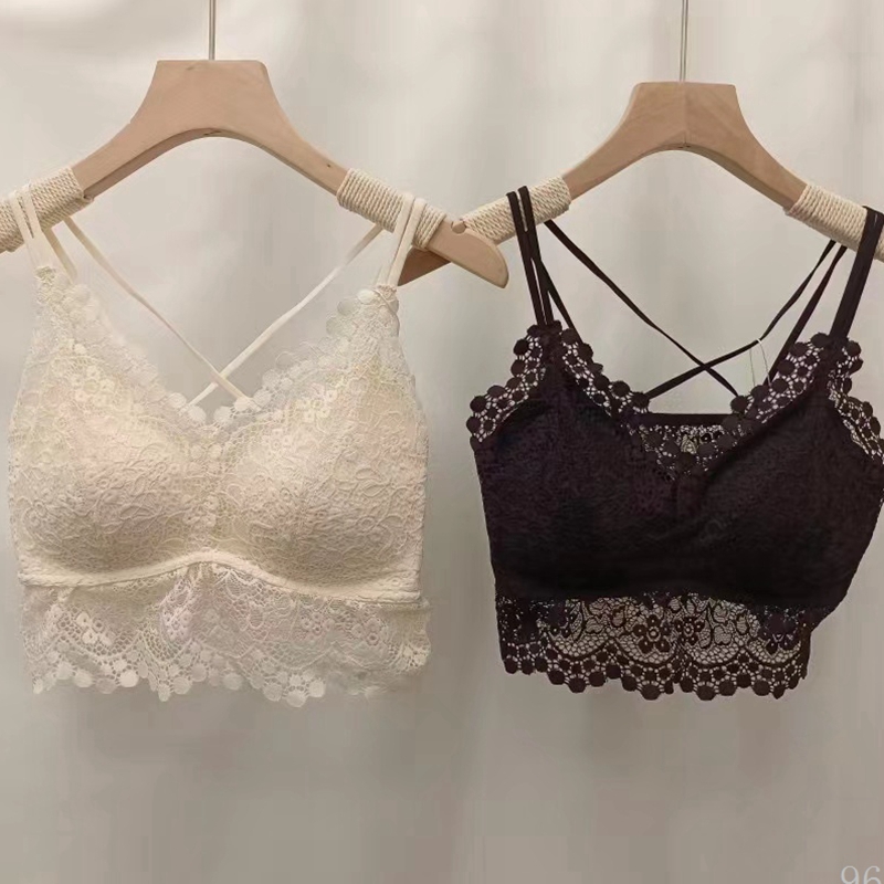 Dreamy red and pink lingerie with thin shoulder straps, sexy and beautiful back, lace, comfortable and breathable vest style Application Scenario