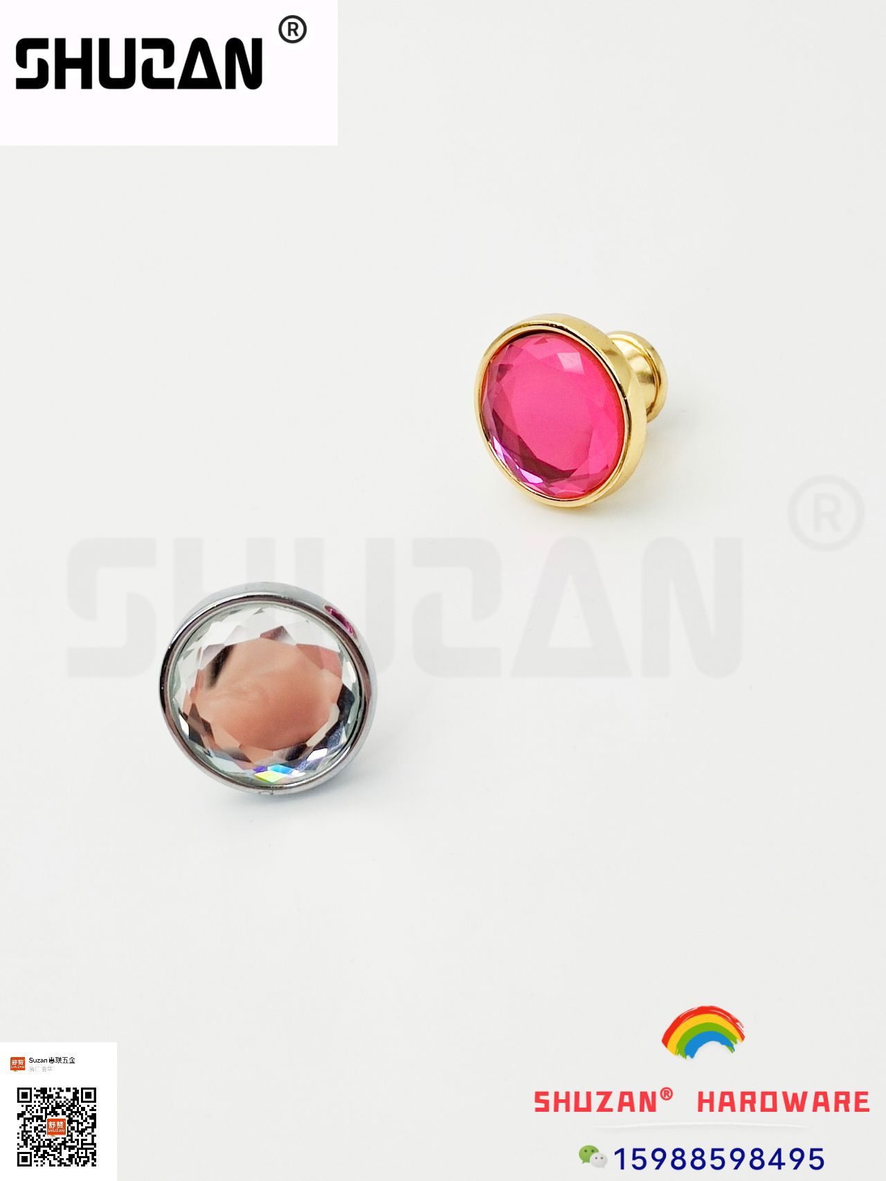 Shuzan imitación diamante tirador boutique tirador de alta calidad sensación suave fuerte y duradero comercio exterior especial