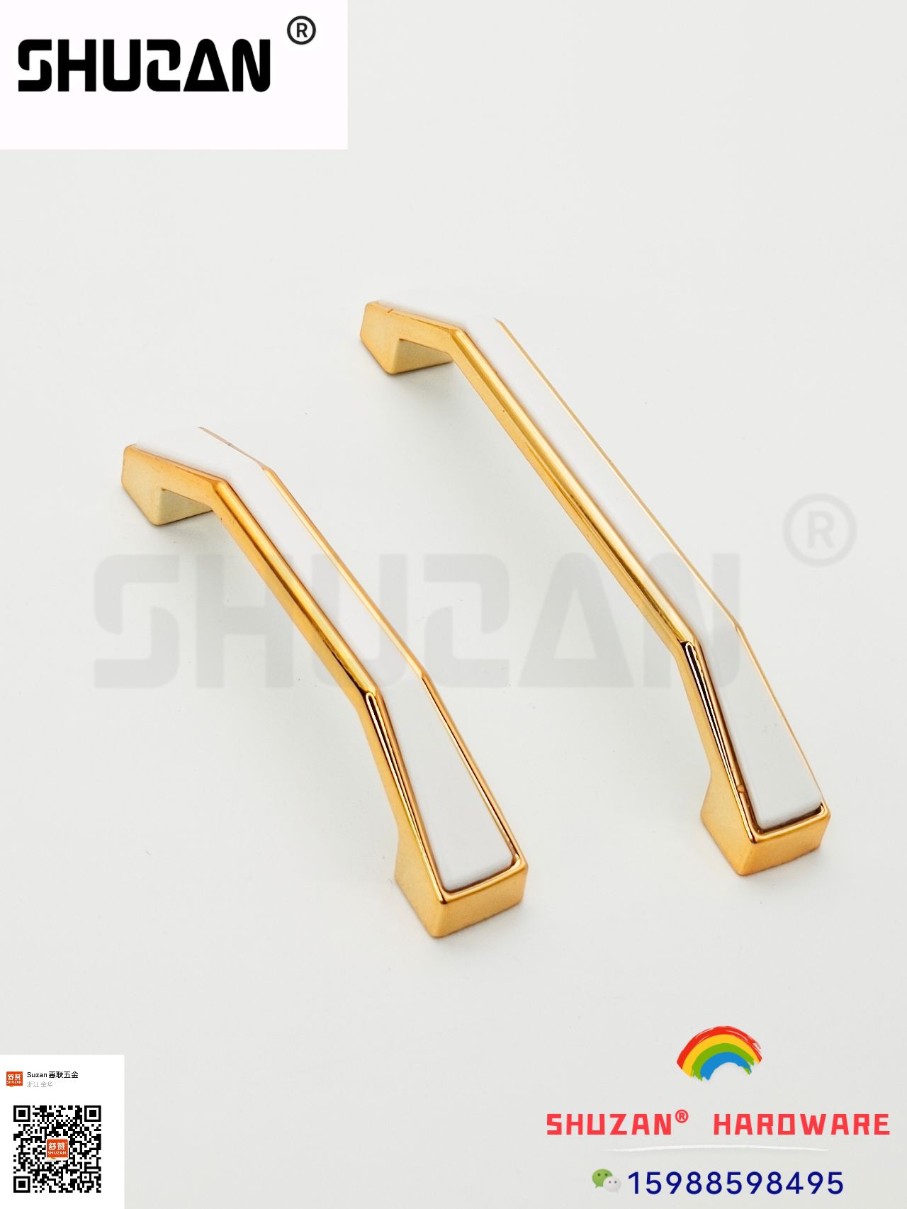 Shuzan hardware door handle high end handle gold quality handle suave fuerte y duradero shuzan calidad