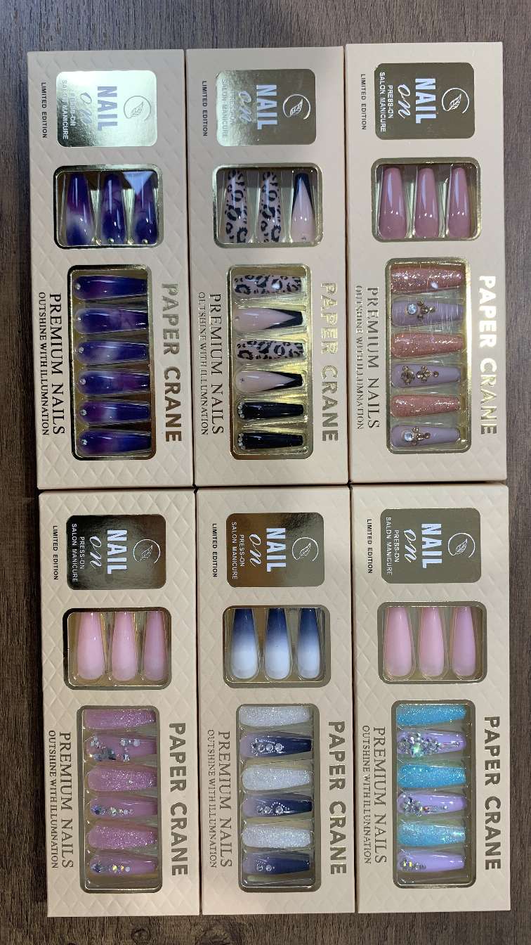 美甲贴片/穿戴甲/假指甲片产品图