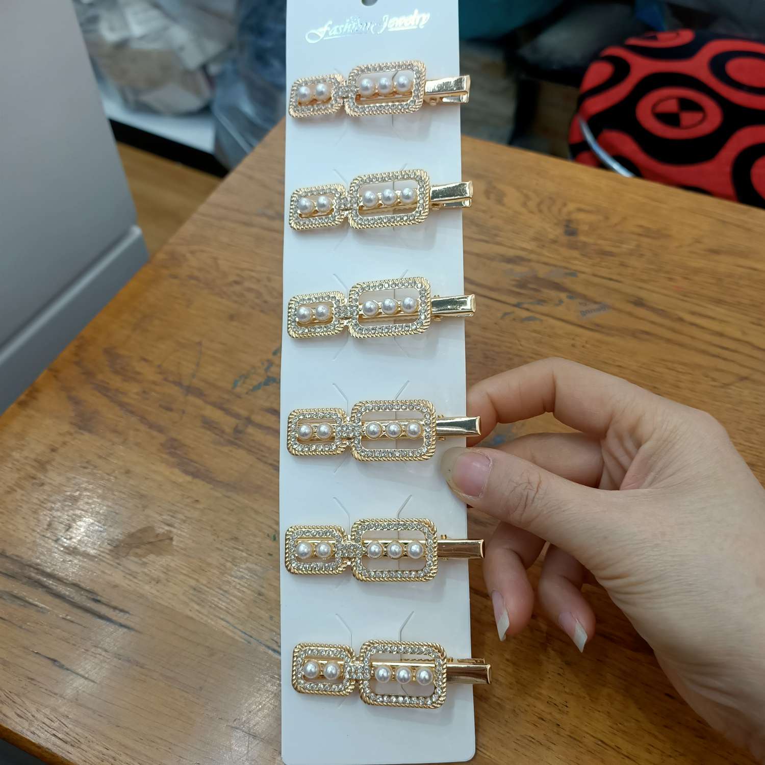 韩版时尚 简约大方 漂亮美丽发夹婷婷饰品352772详情图5