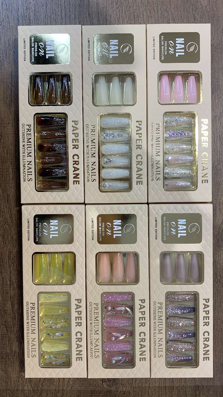 美甲贴片/穿戴甲/假指甲片细节图