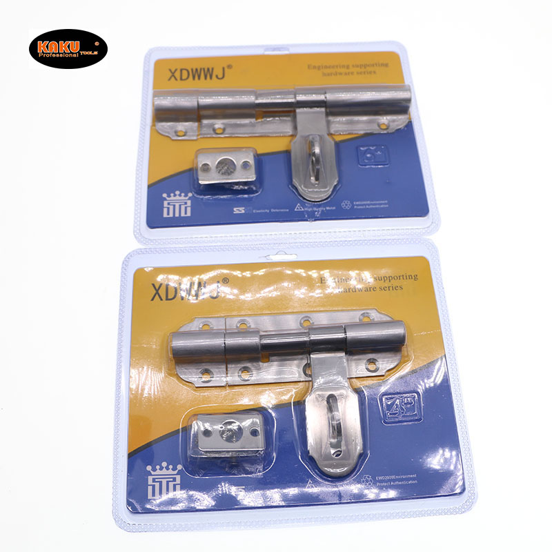 Heavy-duty stainless steel door bolt, wooden door buckle lock, exposed door latch, anti-theft door, old-fashioned padlock, latch Application Scenario