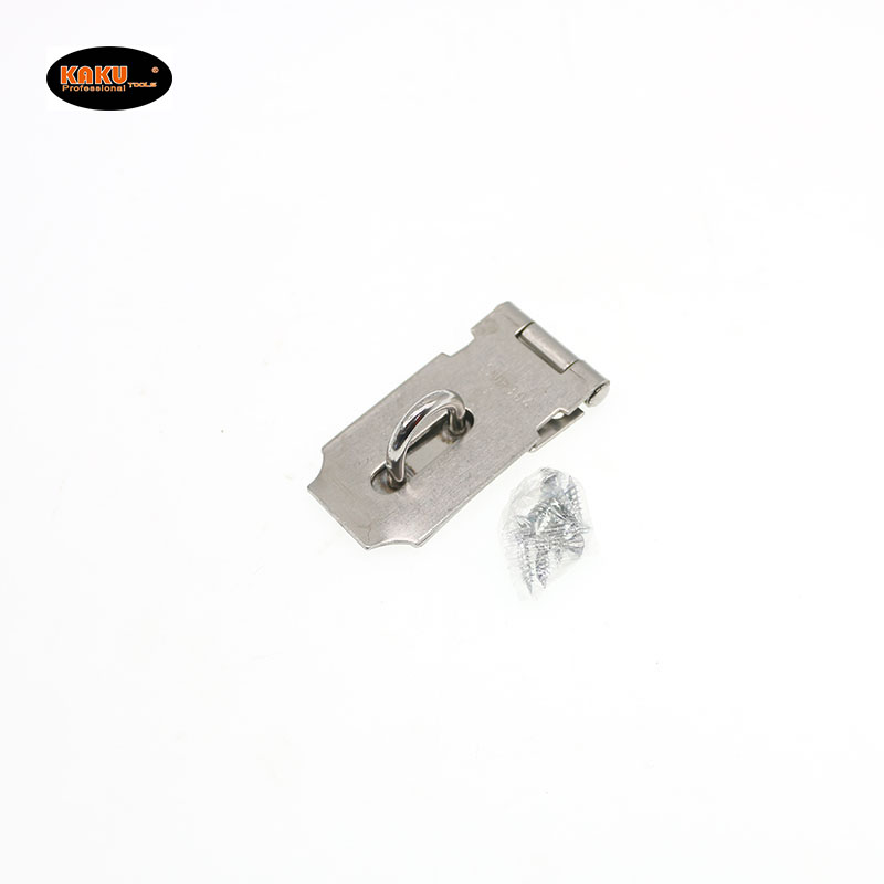 Thickened stainless steel lock plate, anti-theft door latch, thickened lock latch, door buckle, thickened stainless steel door latch details Picture