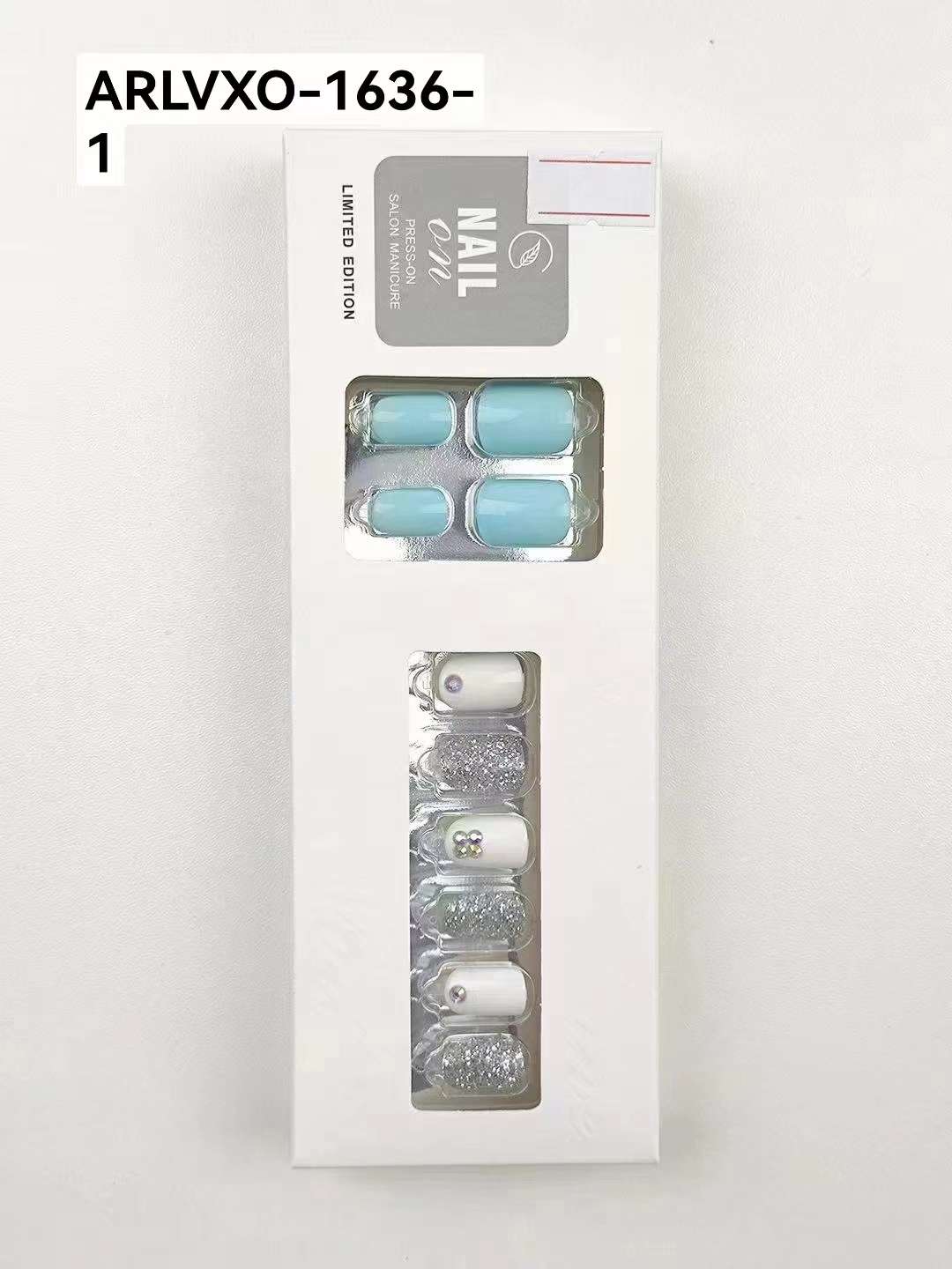 24片自戴胶美甲贴片，2023年新款软甲，，高级感美甲纯色美甲成品