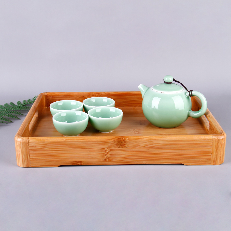 竹制圆角托盘产品图