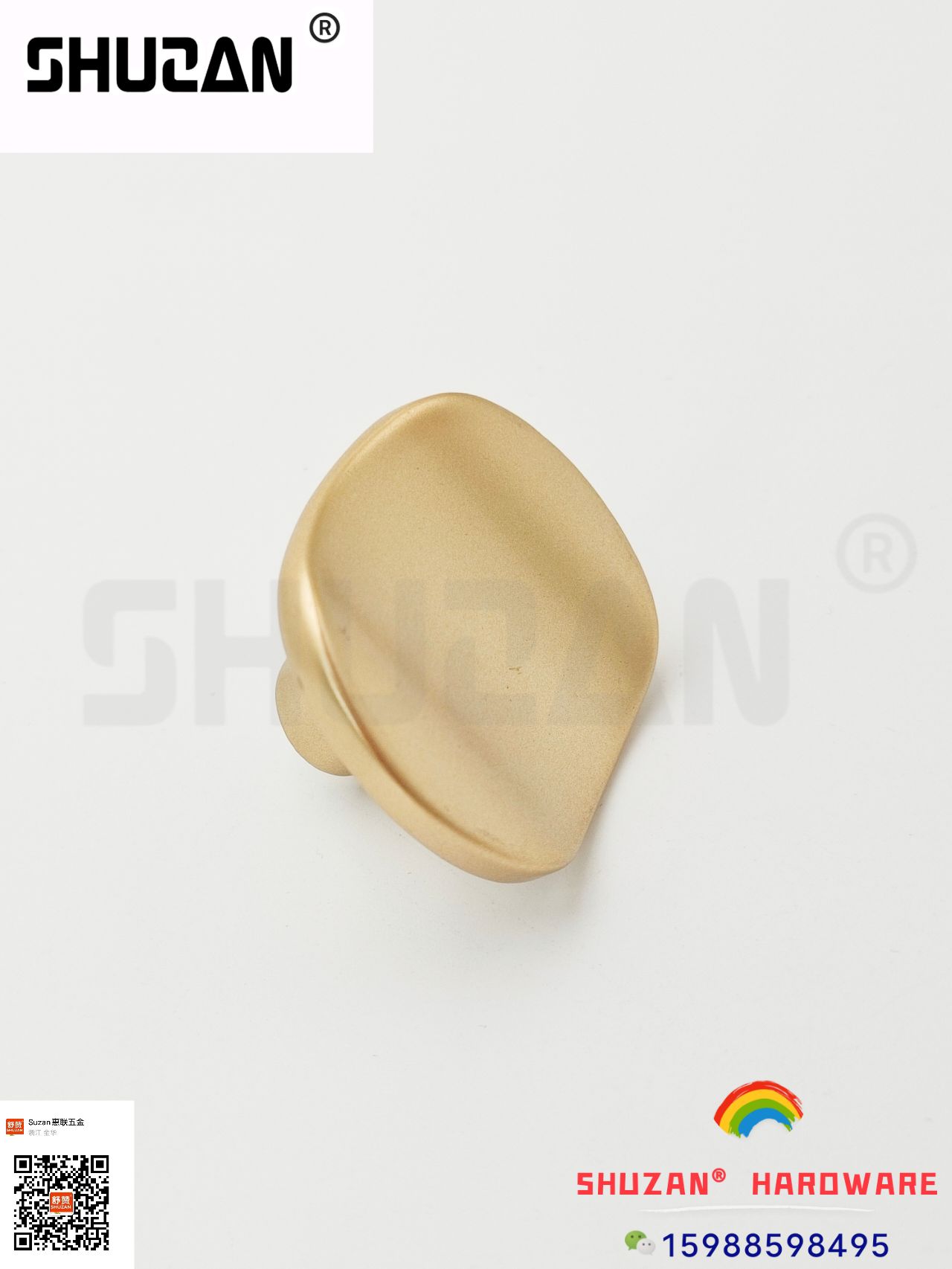 The Shuzan handle features a simple style with a smooth touch, is sturdy and durable, and has a golden quality. It is exclusively for export