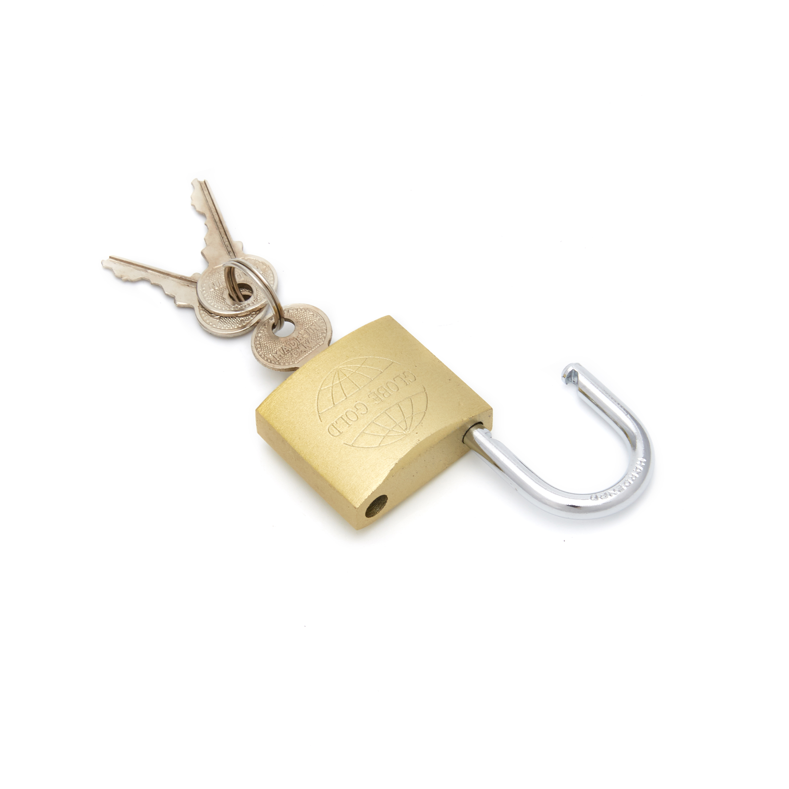 GLOBE GOLD Earth Copper Yellow Lock Item Picture