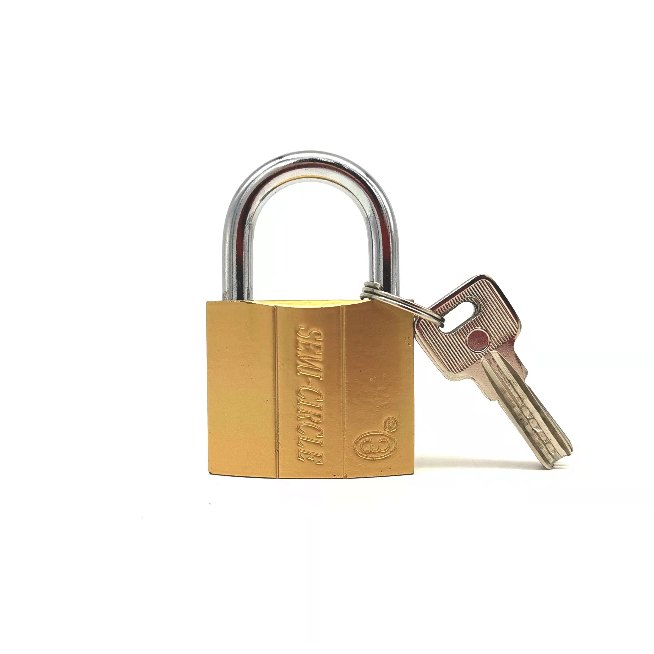 SEMI-CIRCLE Copper imitation atomic lock