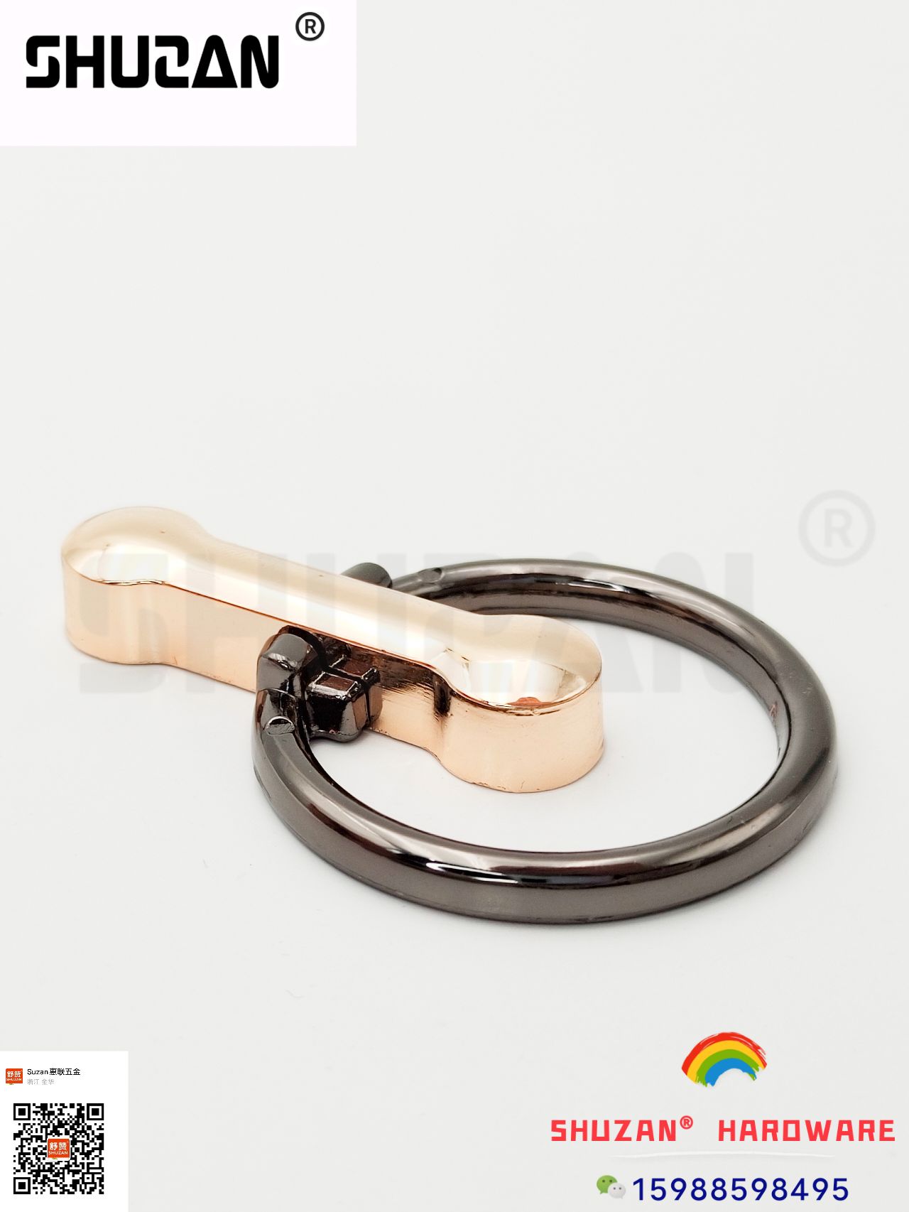 Hardware shuzan pull handle ring apariencia se siente suave fuerte durable calidad de oro