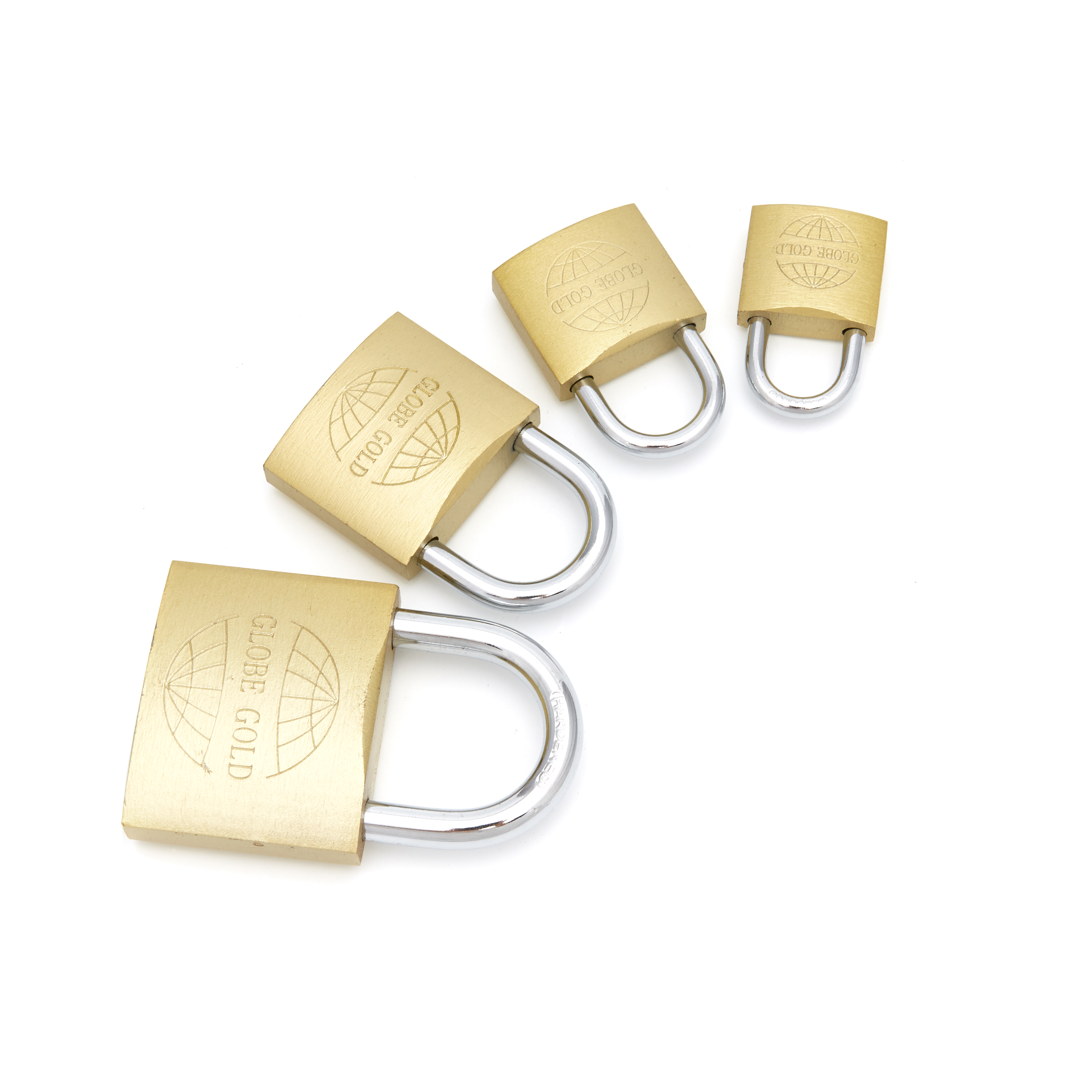 GLOBE GOLD Earth Copper Yellow Lock details Picture