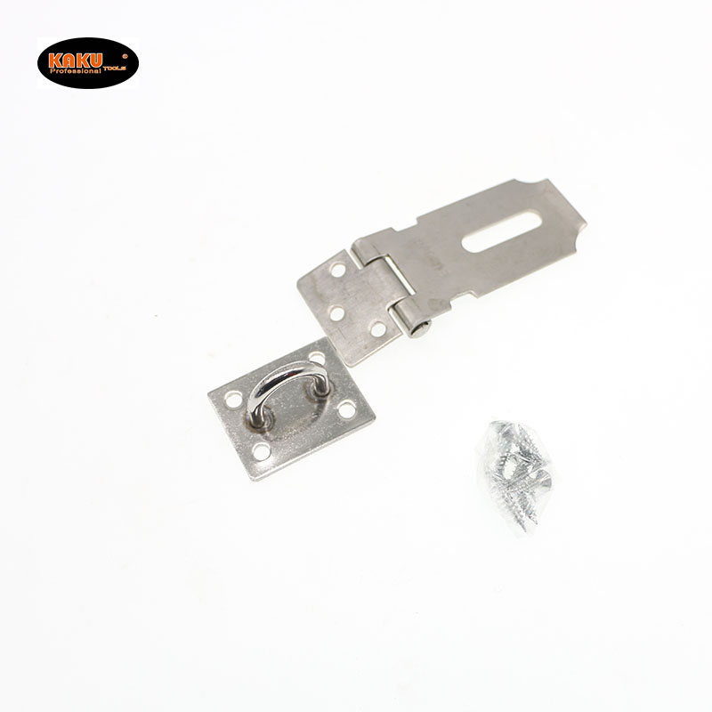 Thickened stainless steel lock plate, anti-theft door latch, thickened lock latch, door buckle, thickened stainless steel door latch Specification image