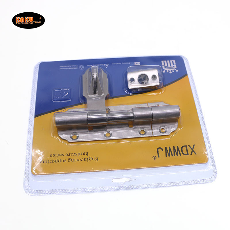 Heavy-duty stainless steel door bolt, wooden door buckle lock, exposed door latch, anti-theft door, old-fashioned padlock, latch Specification image