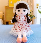 55cm蕾丝洋娃娃毛绒玩具公仔布娃娃义乌工厂廉价批发可以定制可以带音乐