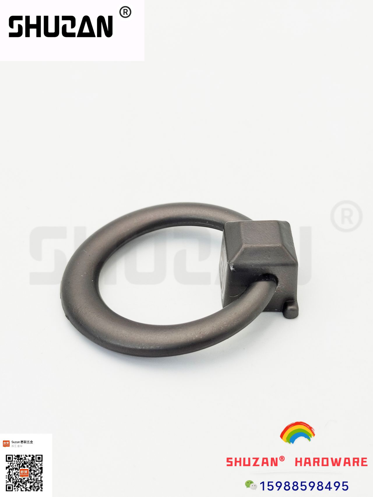Shuzan black pull ring premium handle is sturdy and durable. Shuzan quality, exclusively for foreign trade Specification image