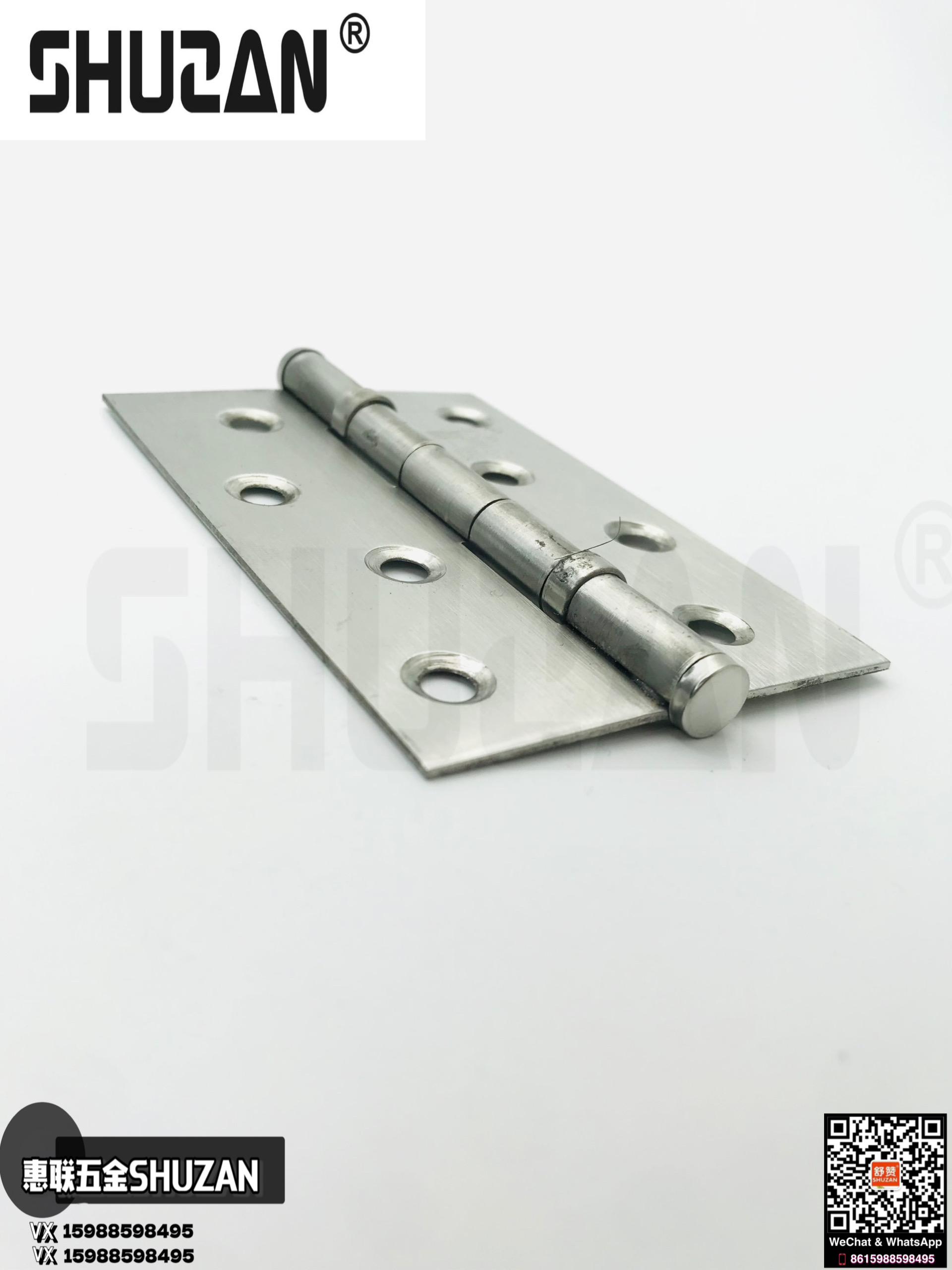 Bisagra de hardware shuzan bisagra de hardware fuerte y duradero multi-especificación flexible abierto y cerrado Item Picture