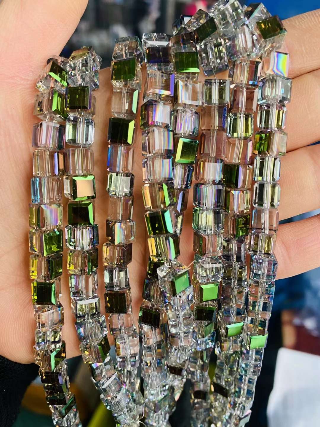 时尚水晶饰品配件diy手机链项链手链配件详情图3