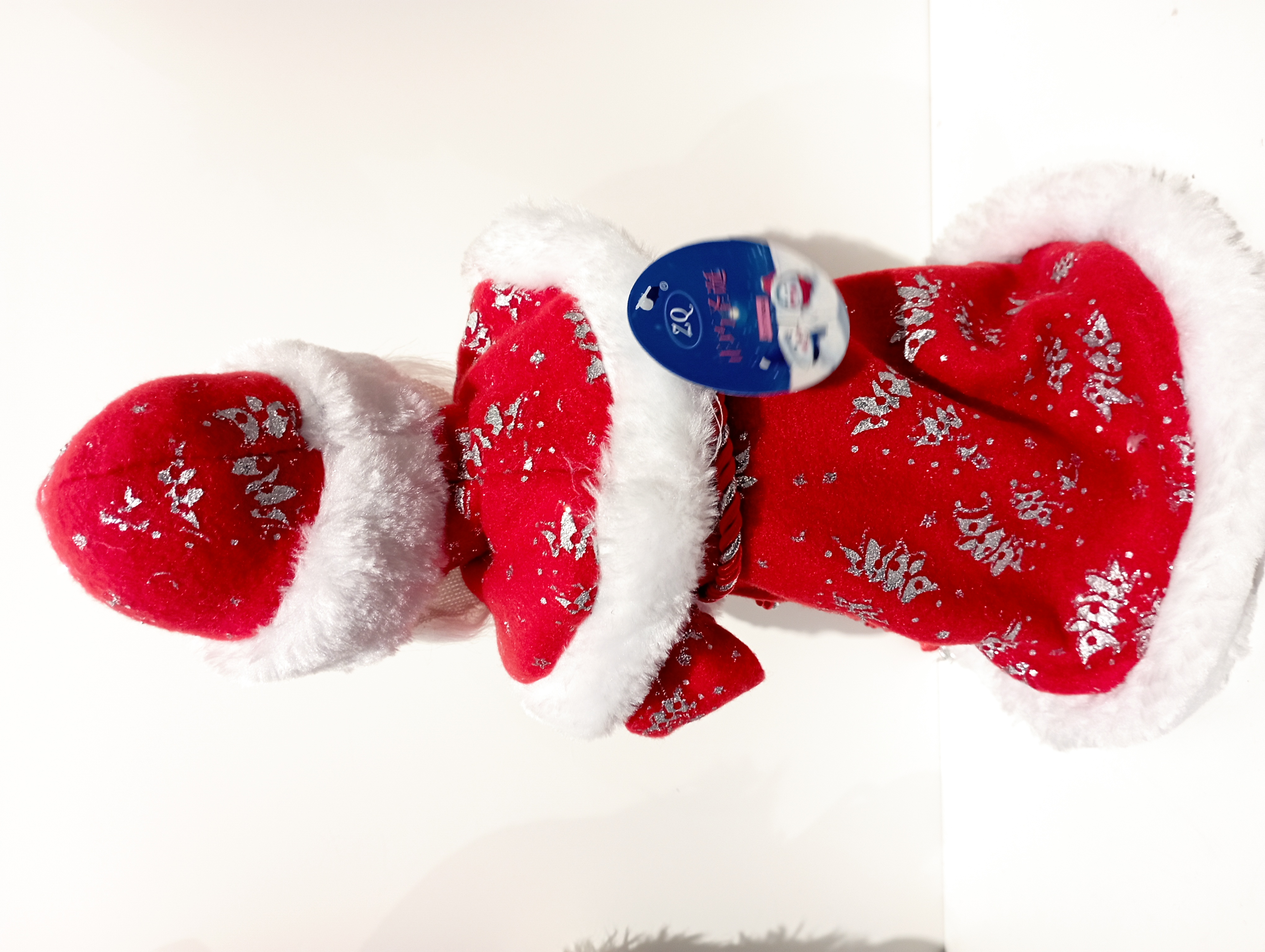 9123 Christmas Electric Toys in Russian, red, can sing Russian, dance with lights, Santa Claus toys, Christmas gifts Item Picture