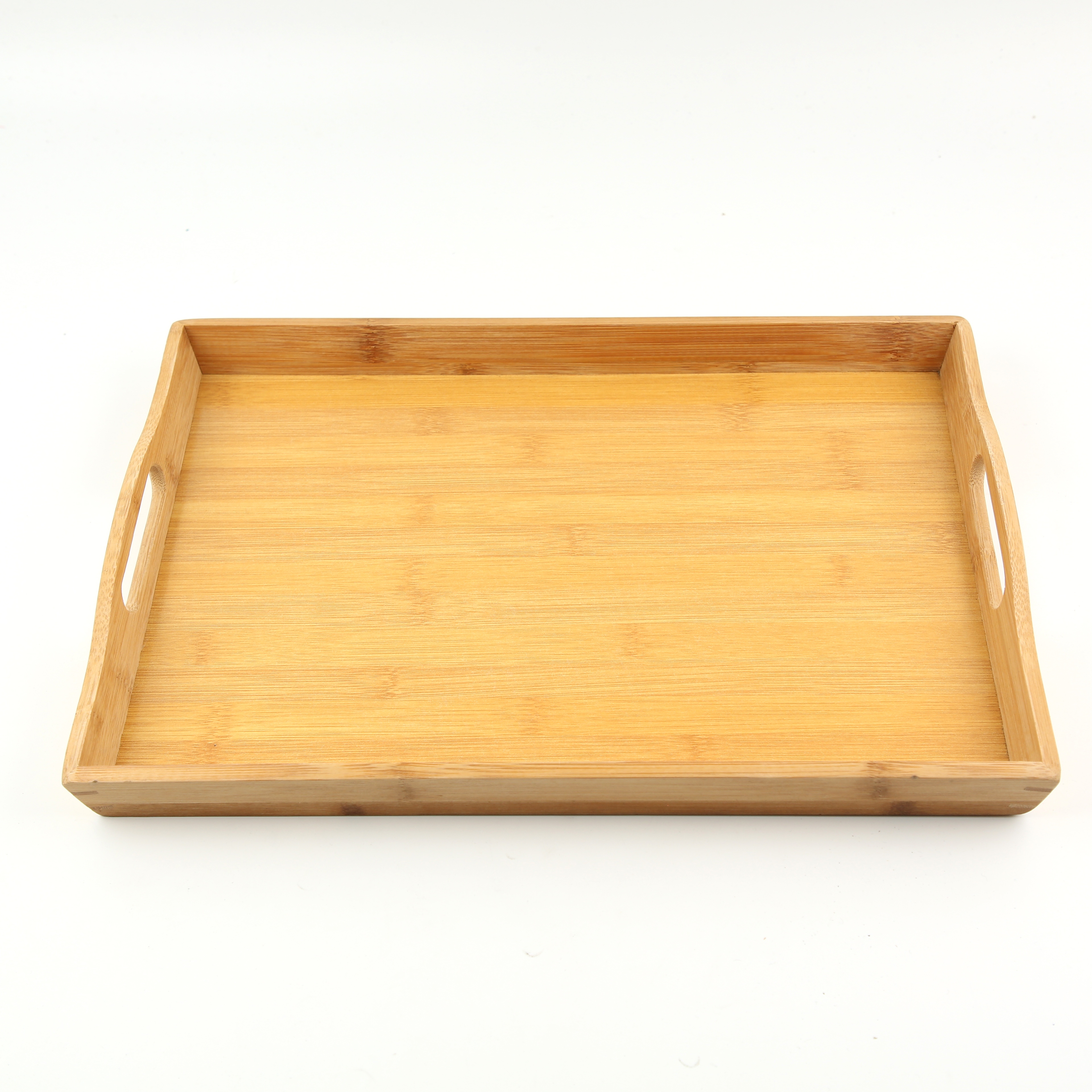 Bamboo Japanese-style rectangular tea and fruit trays Specification image