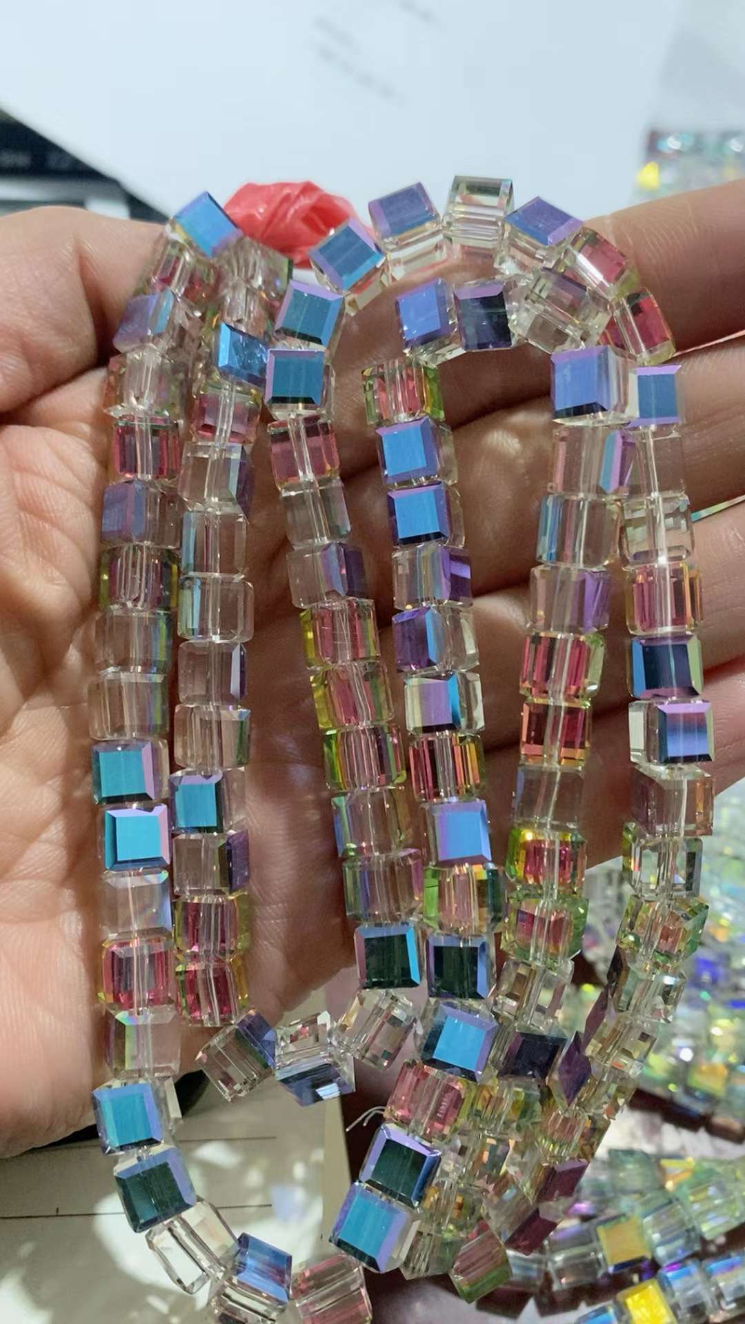 时尚水晶饰品配件diy手机链项链手链配件详情图4