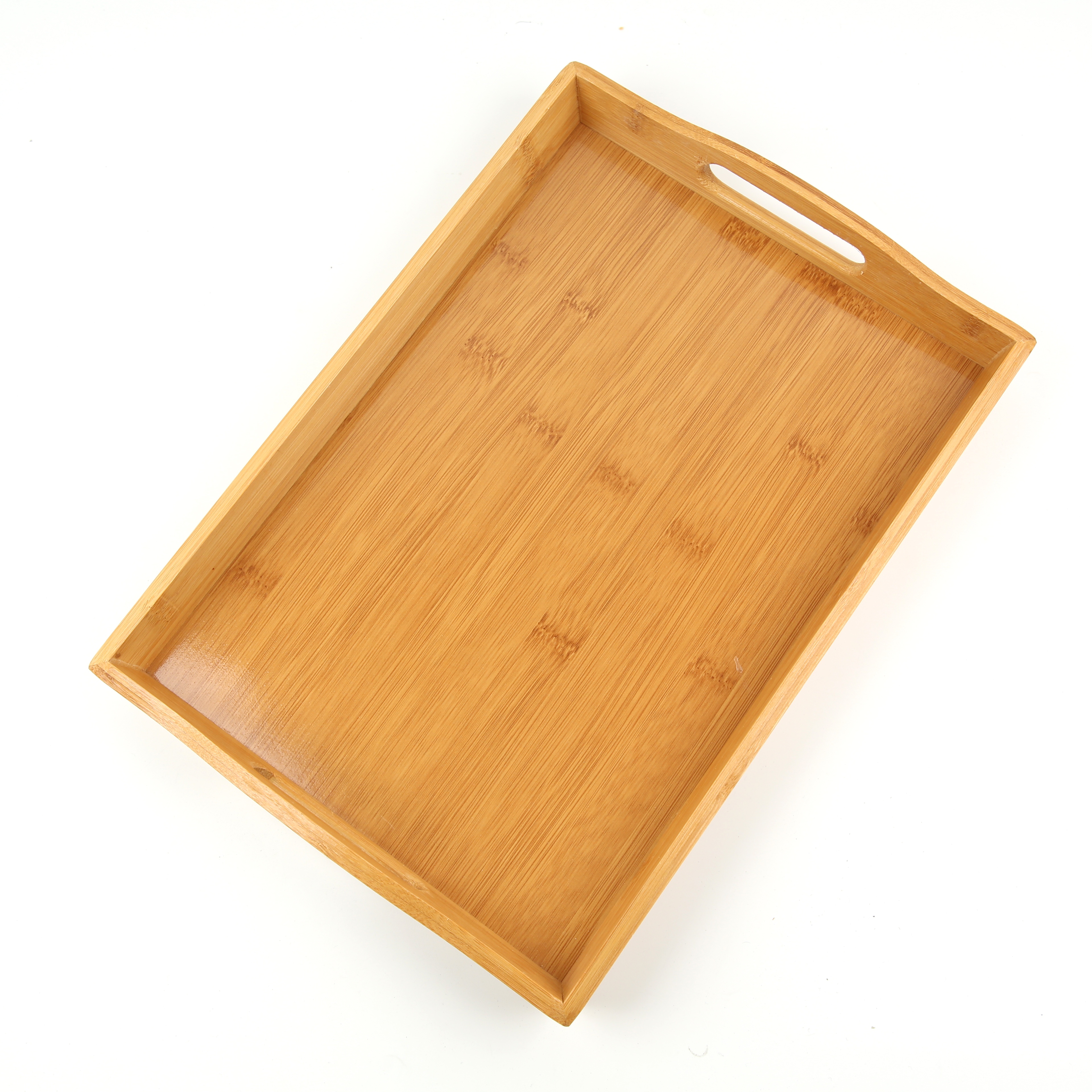 Bamboo rectangular trays of Japanese and Korean style, household daily fruit tableware, tea sets, bamboo plates Specification image