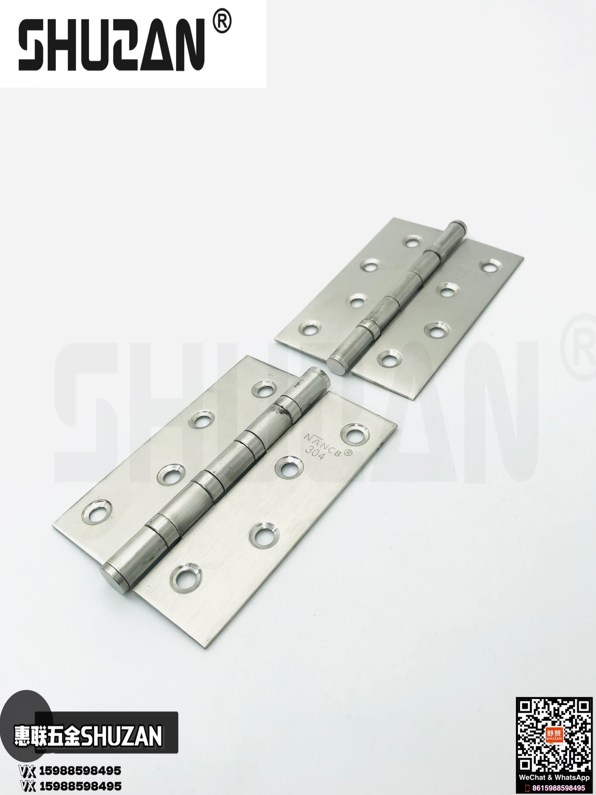 Bisagra de hardware shuzan bisagra de hardware fuerte y duradero multi-especificación flexible abierto y cerrado